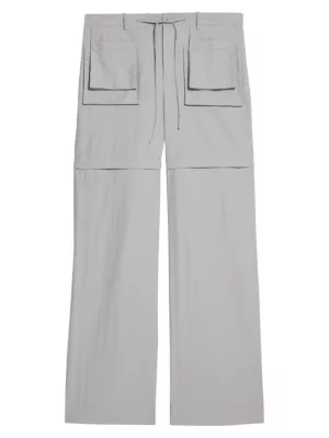 Shop Helmut Lang Convertible Zip Cargo Pants | Saks Fifth Avenue