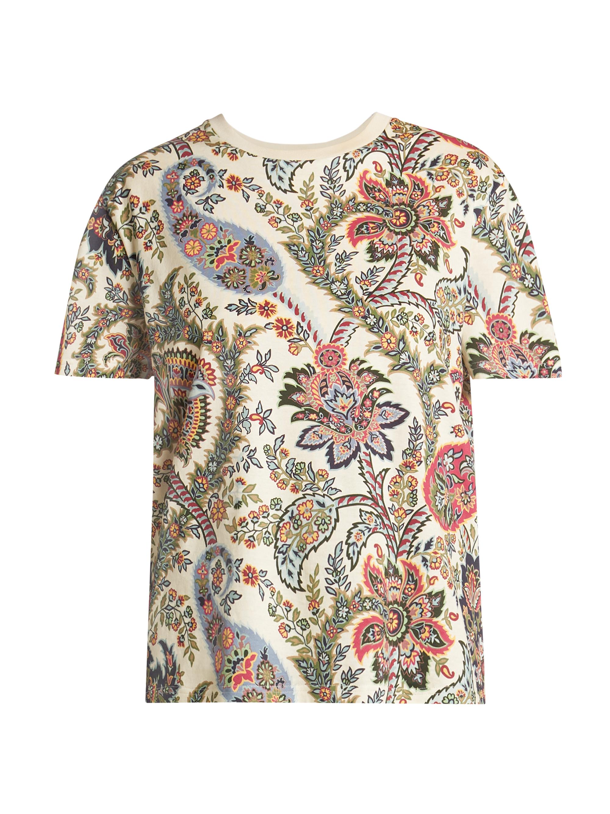 Etro Women's Paisley Cotton T-Shirt