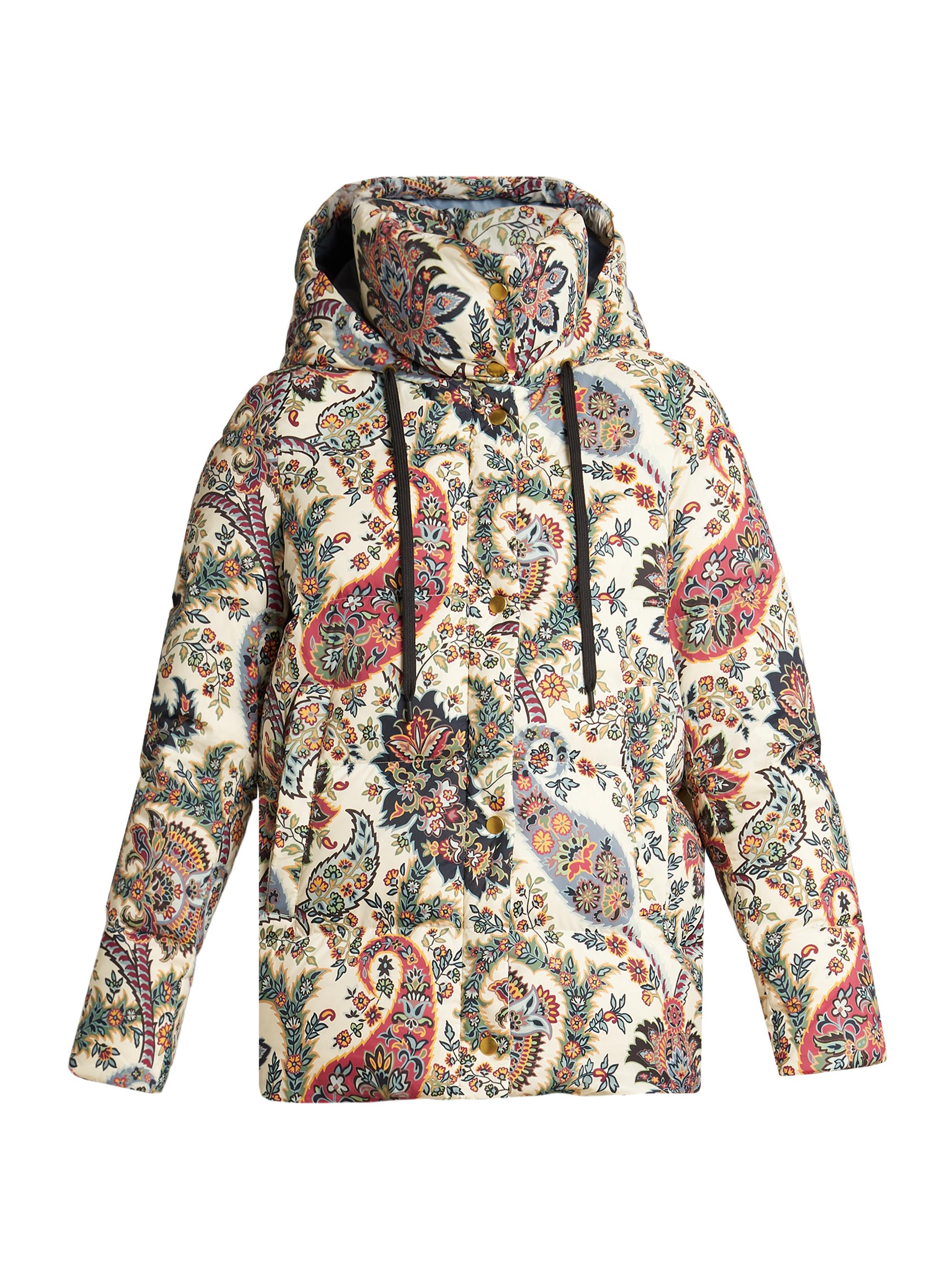 Etro Women's Paisley Down Puffer Jacket