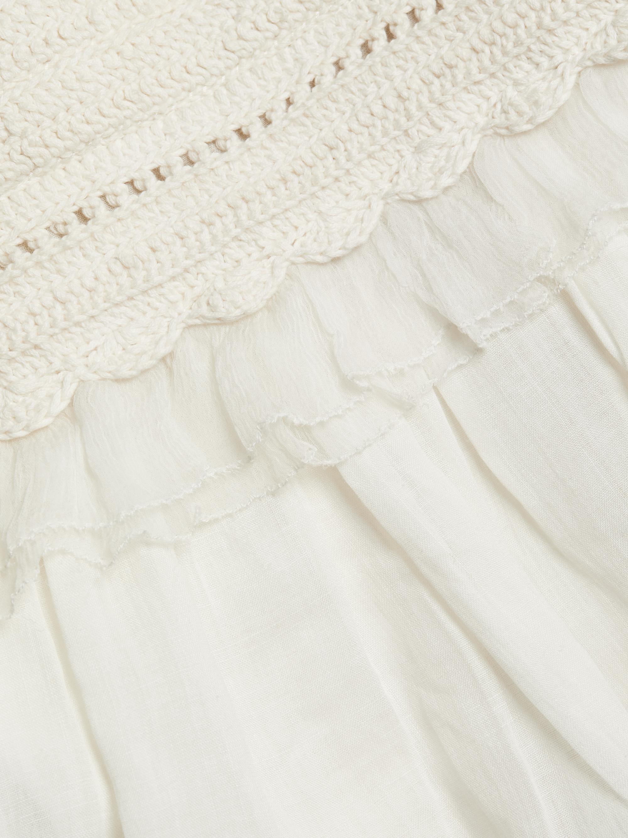 Ulla Johnson Cari Crochet Applique Top | Saks Fifth Avenue