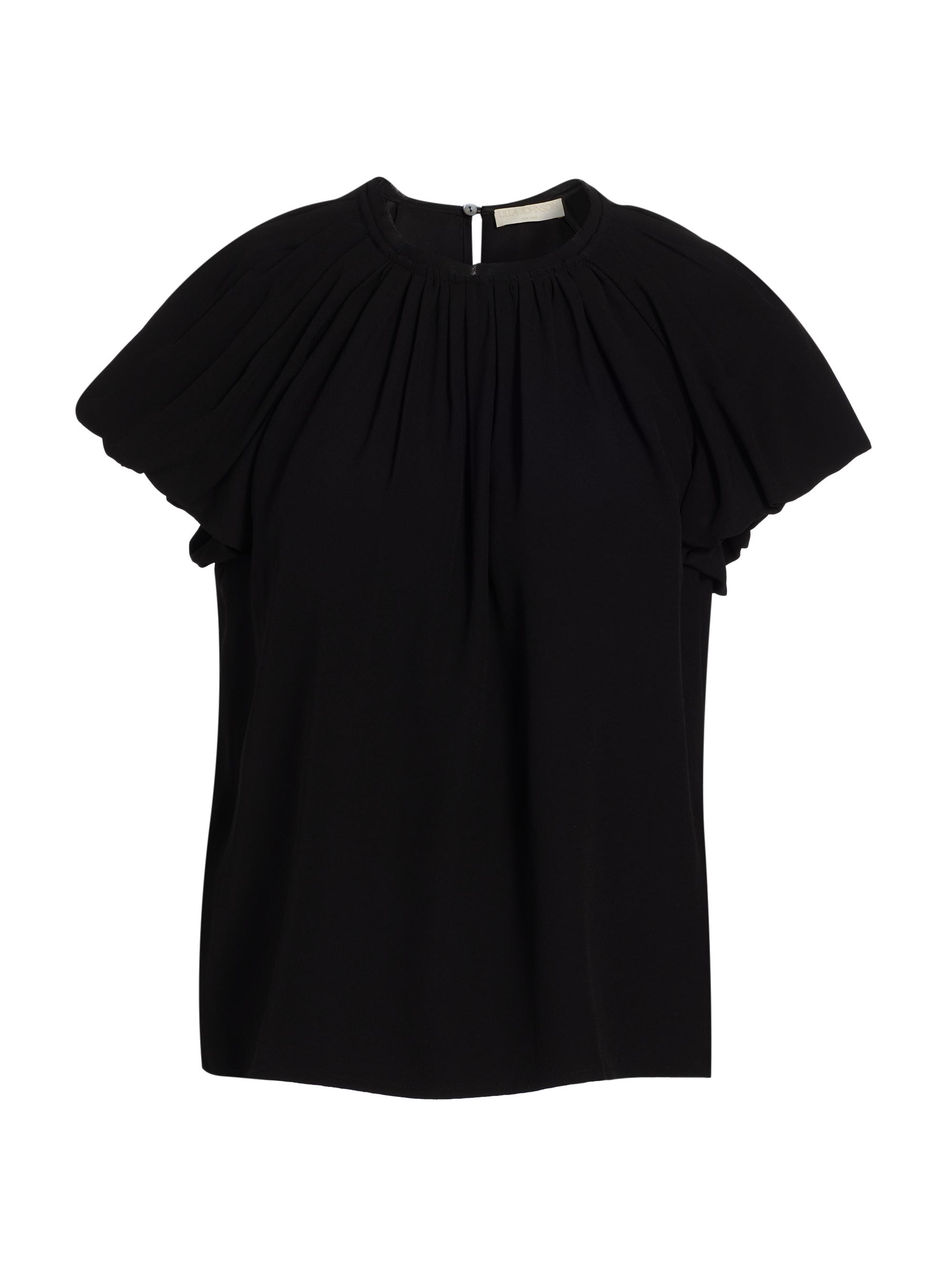 Ulla Johnson Women's Astra Crepe Top - Noir