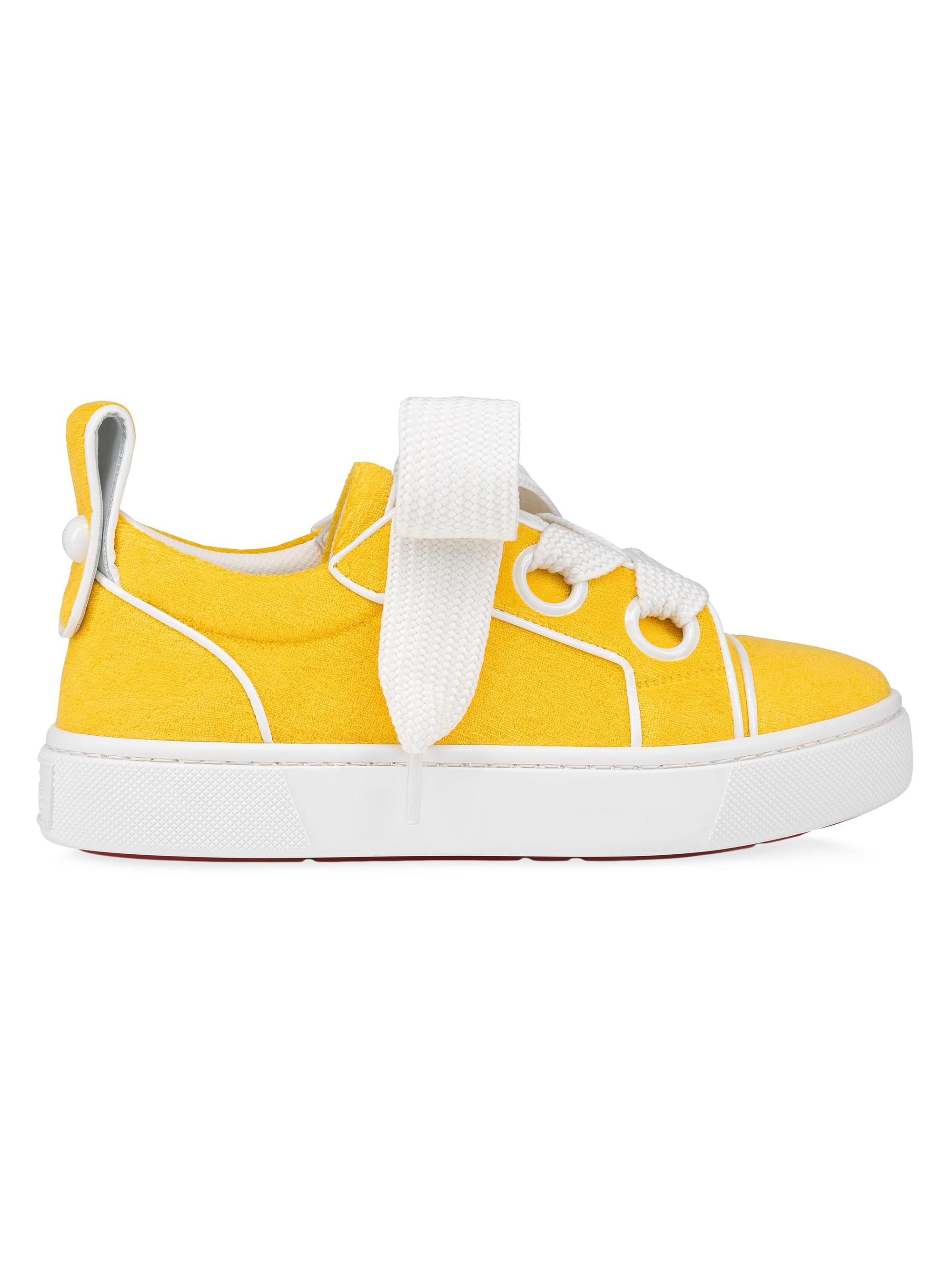 Christian Louboutin Women's Toy Toy Sneakers - Yellow