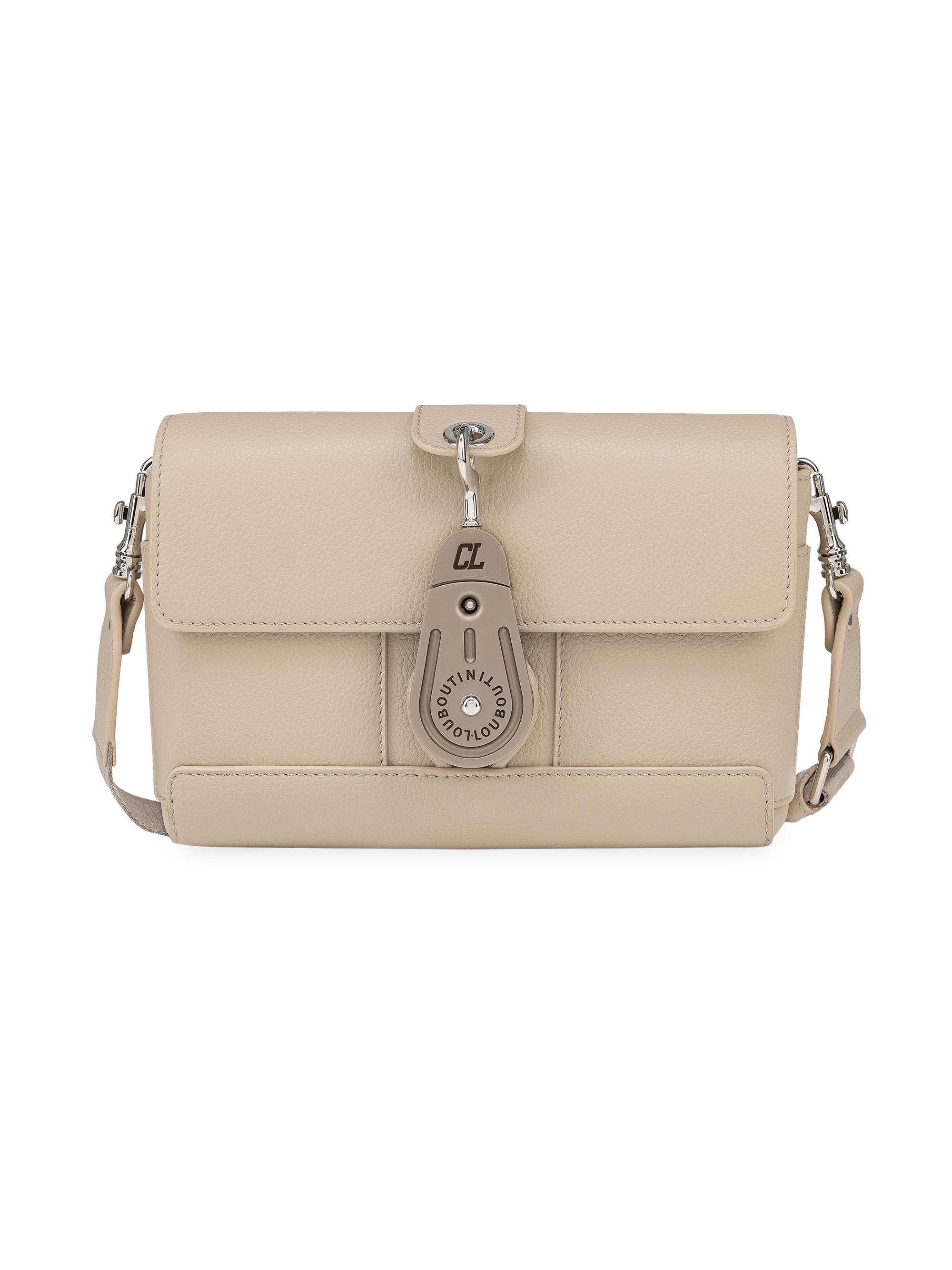 Christian Louboutin Men's Groovy Crossbody Bag - Beige