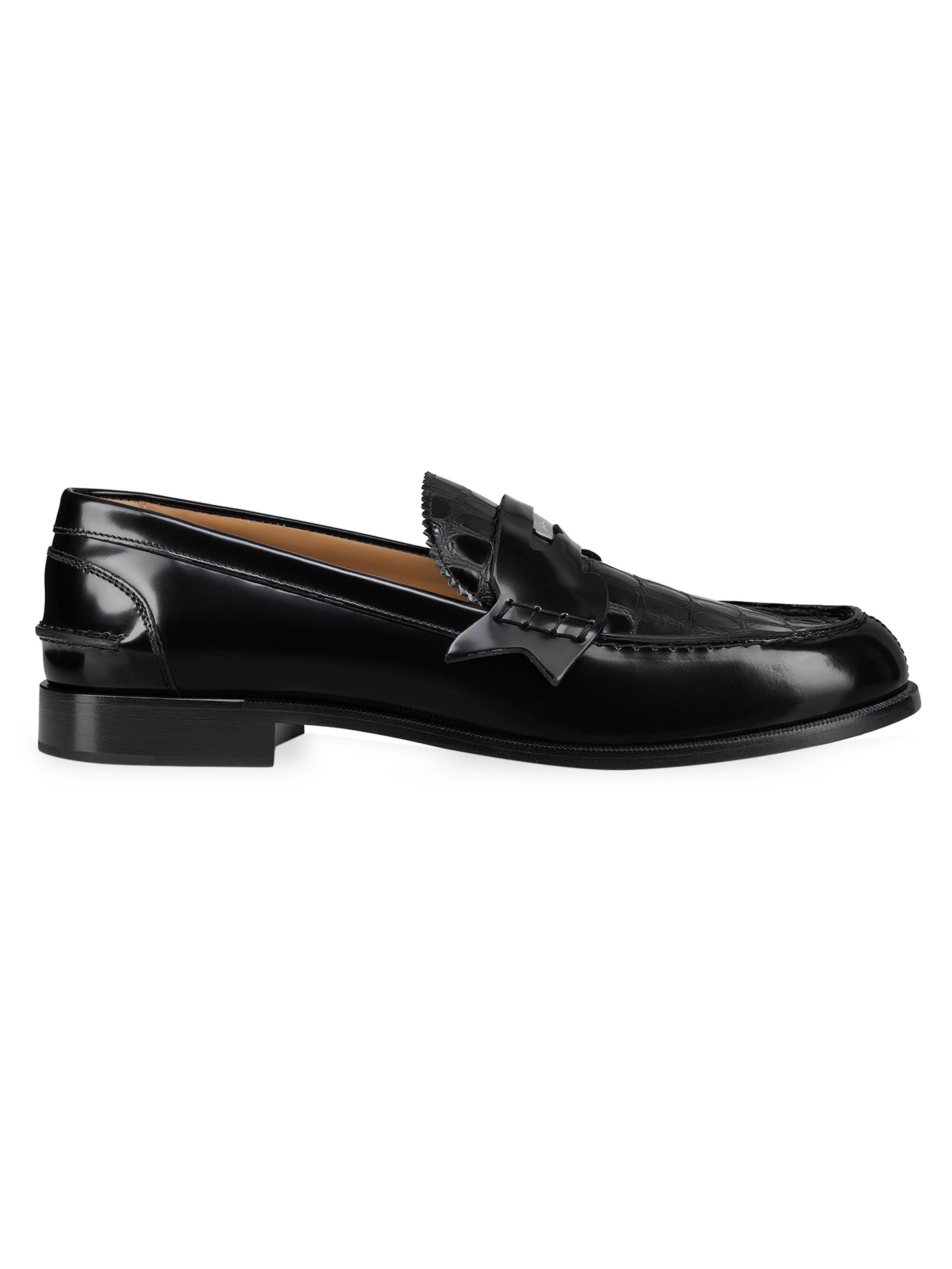 Christian Louboutin Men's Penny Loafers - Black