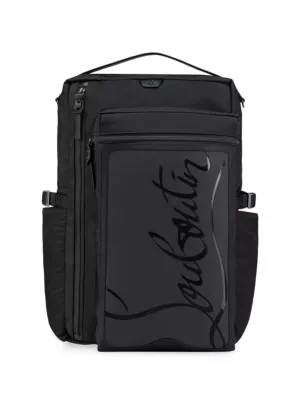 Christian Louboutin Men's Loubideal Backpack - Black