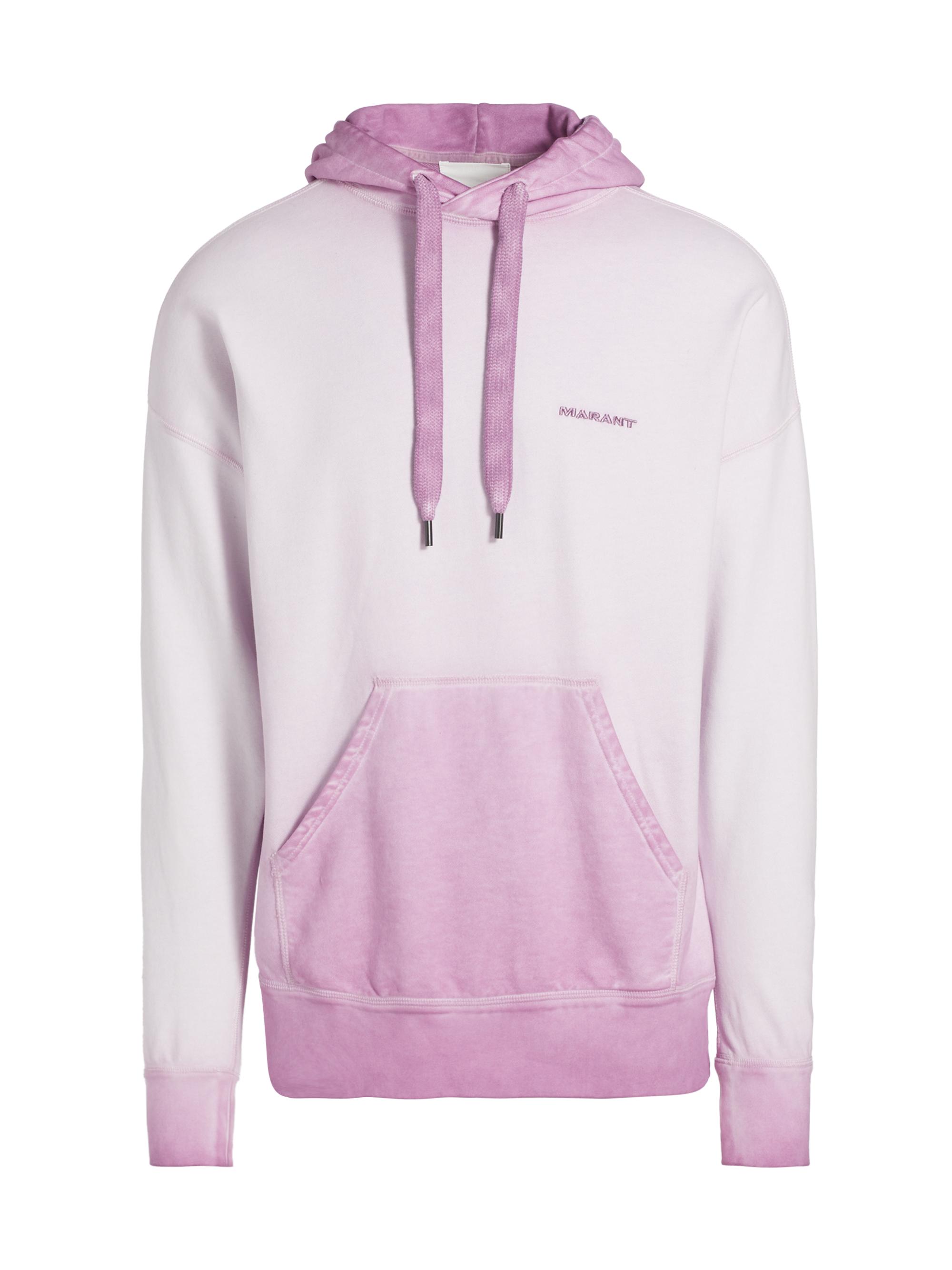 Isabel Marant Men's Malek Cotton Hoodie - Lilac