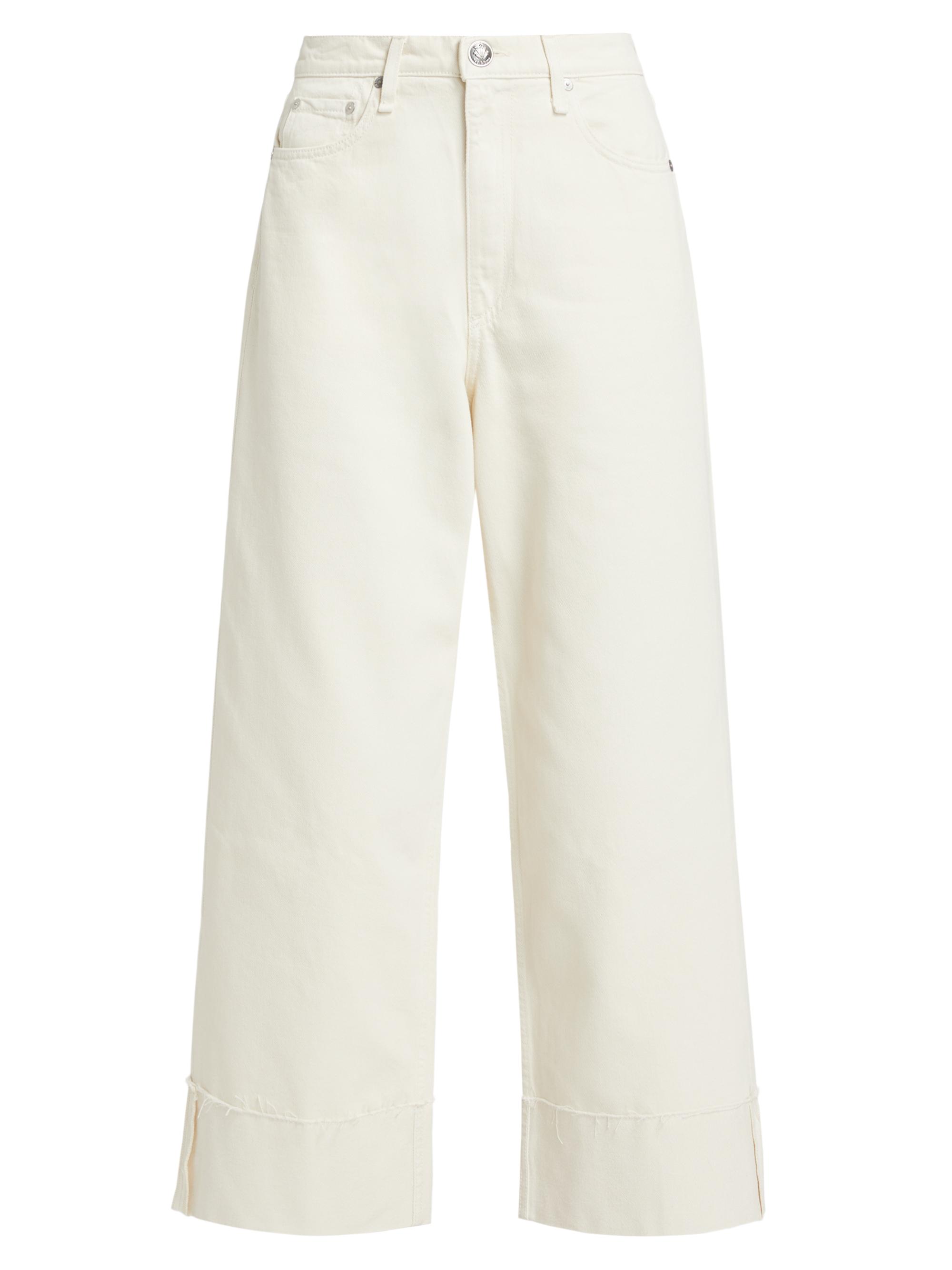 rag & bone Andi High-Rise Cuffed Ankle Jeans | Saks Fifth Avenue