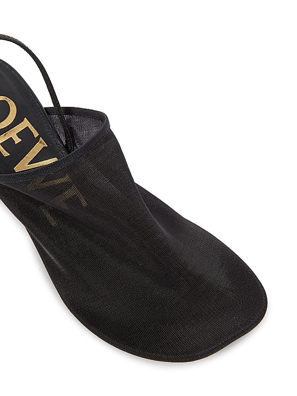 Shop LOEWE Petal 45MM Mesh Slingback Mules | Saks Fifth Avenue Shop LOEWE Petal 45MM Mesh Slingback Mules | Saks Fifth Avenue