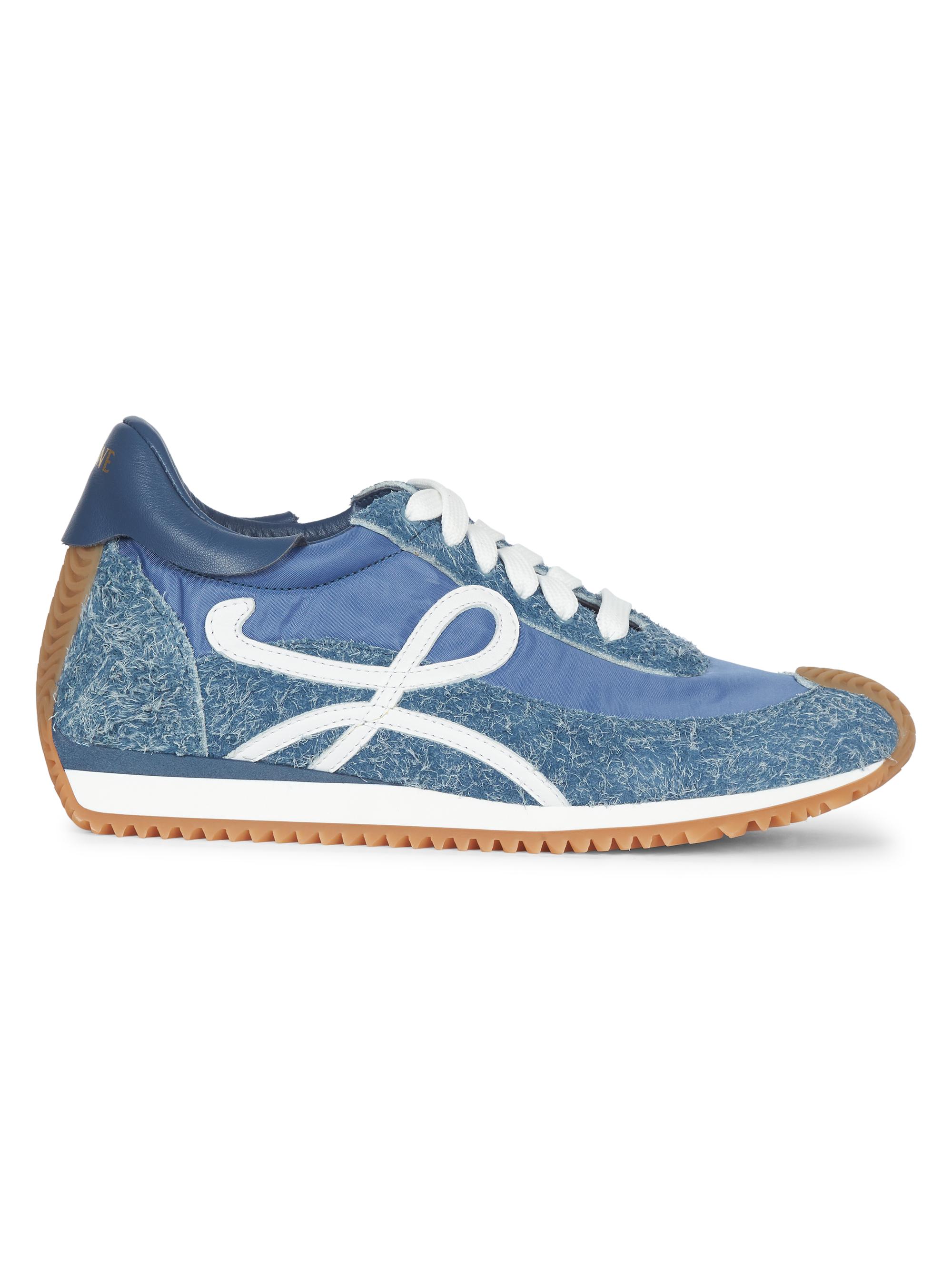 LOEWE Women's Flow Runner Denim Low-Top Sneakers - Denim