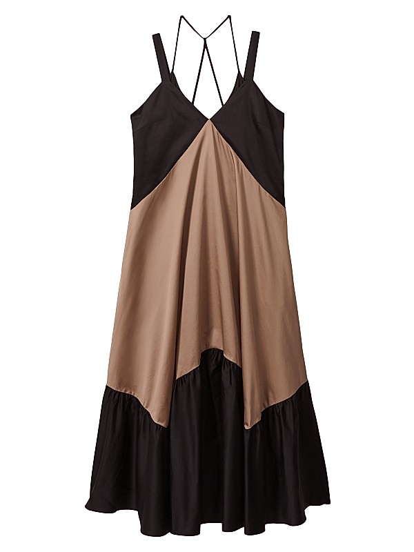 Natalia Color BLock Maxi Dress Natalia Color BLock Maxi Dress