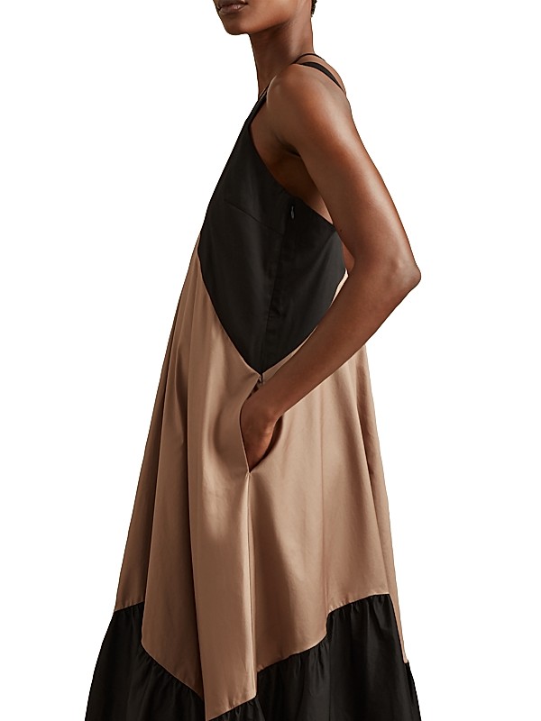 Natalia Color BLock Maxi Dress Natalia Color BLock Maxi Dress