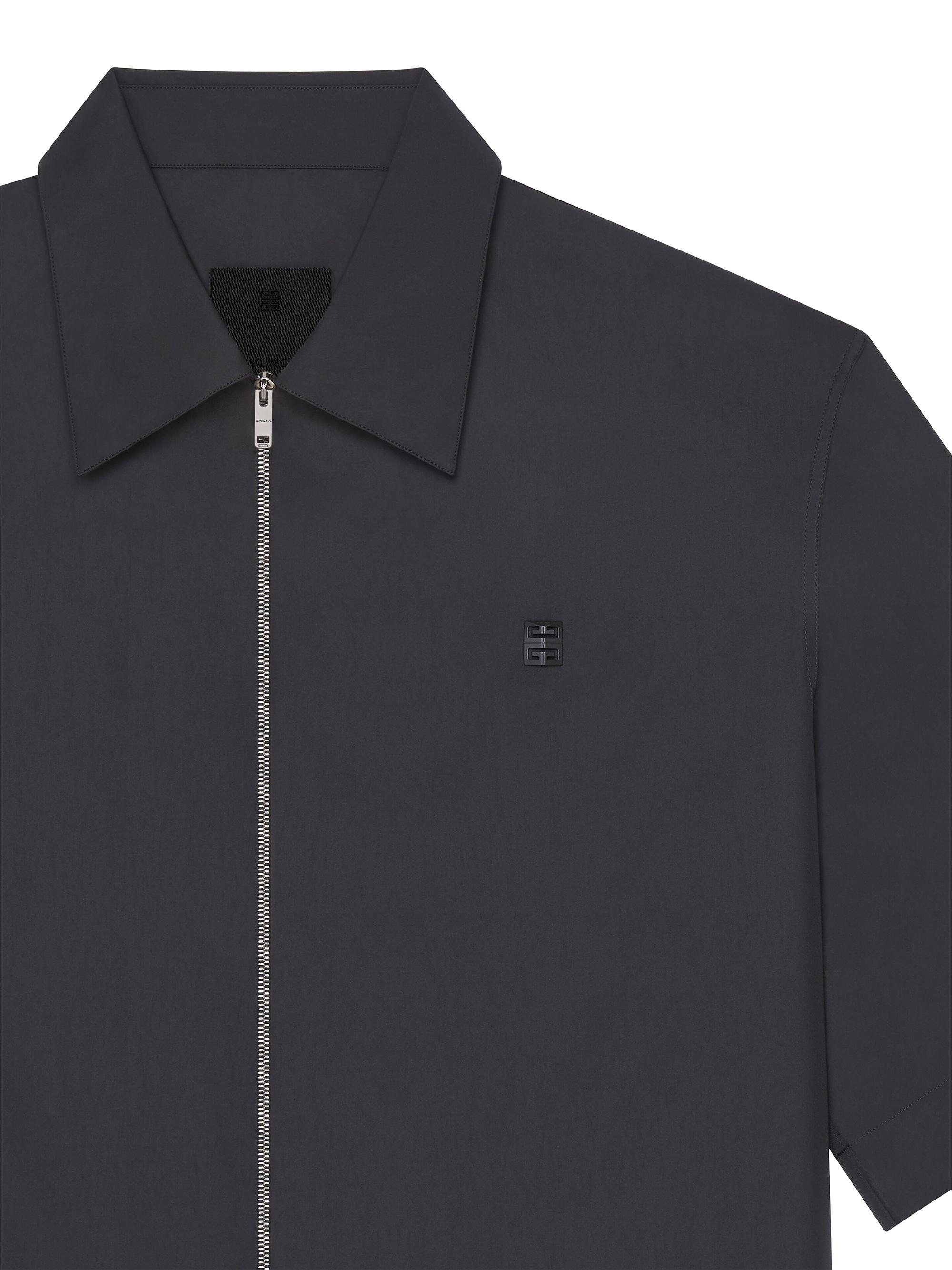 Givenchy Zipped Shirt with 4G Detail | Saks Fifth Avenue