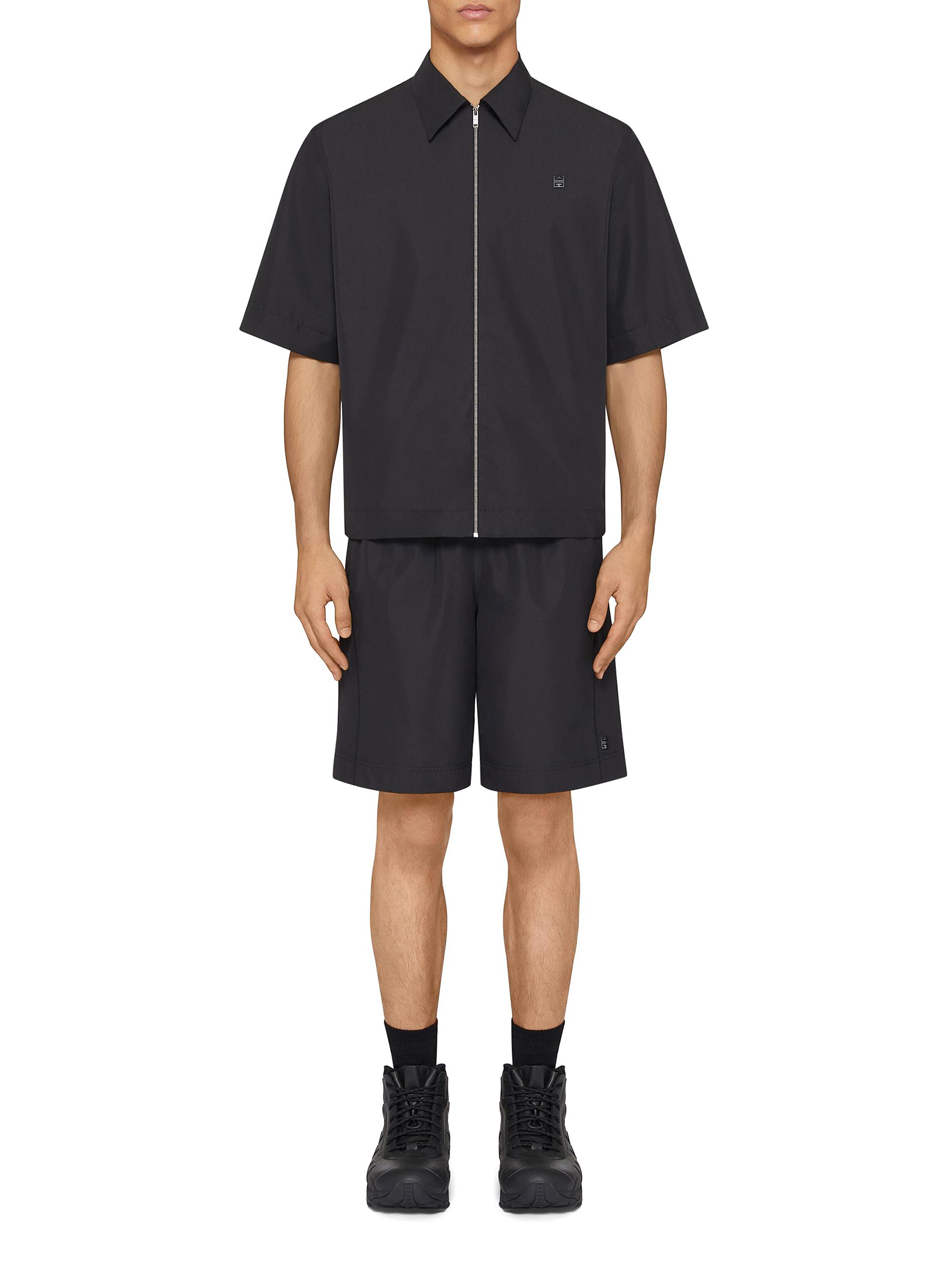 Givenchy Zipped Shirt with 4G Detail | Saks Fifth Avenue