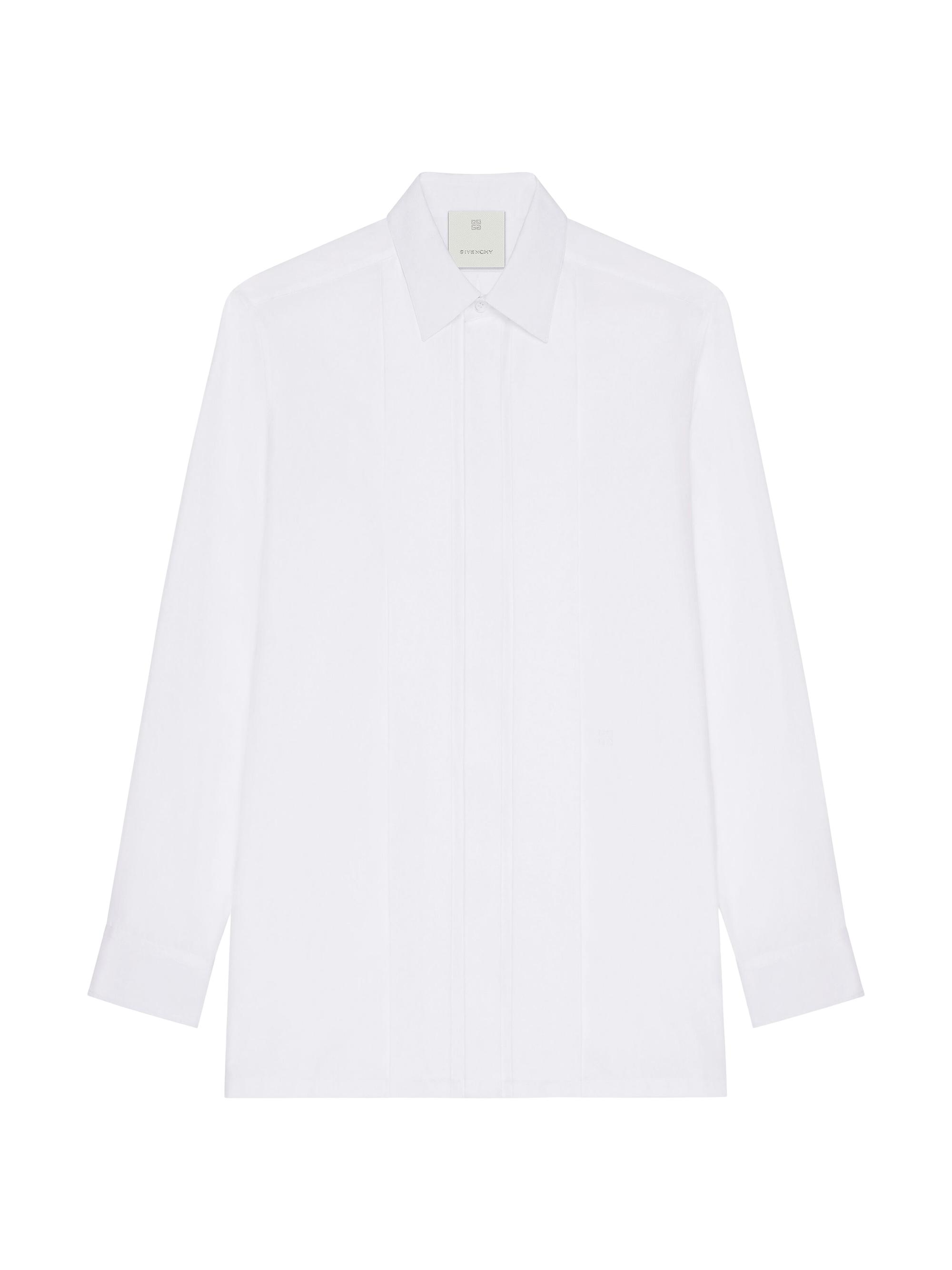 Givenchy Men's Shirt in Poplin - White