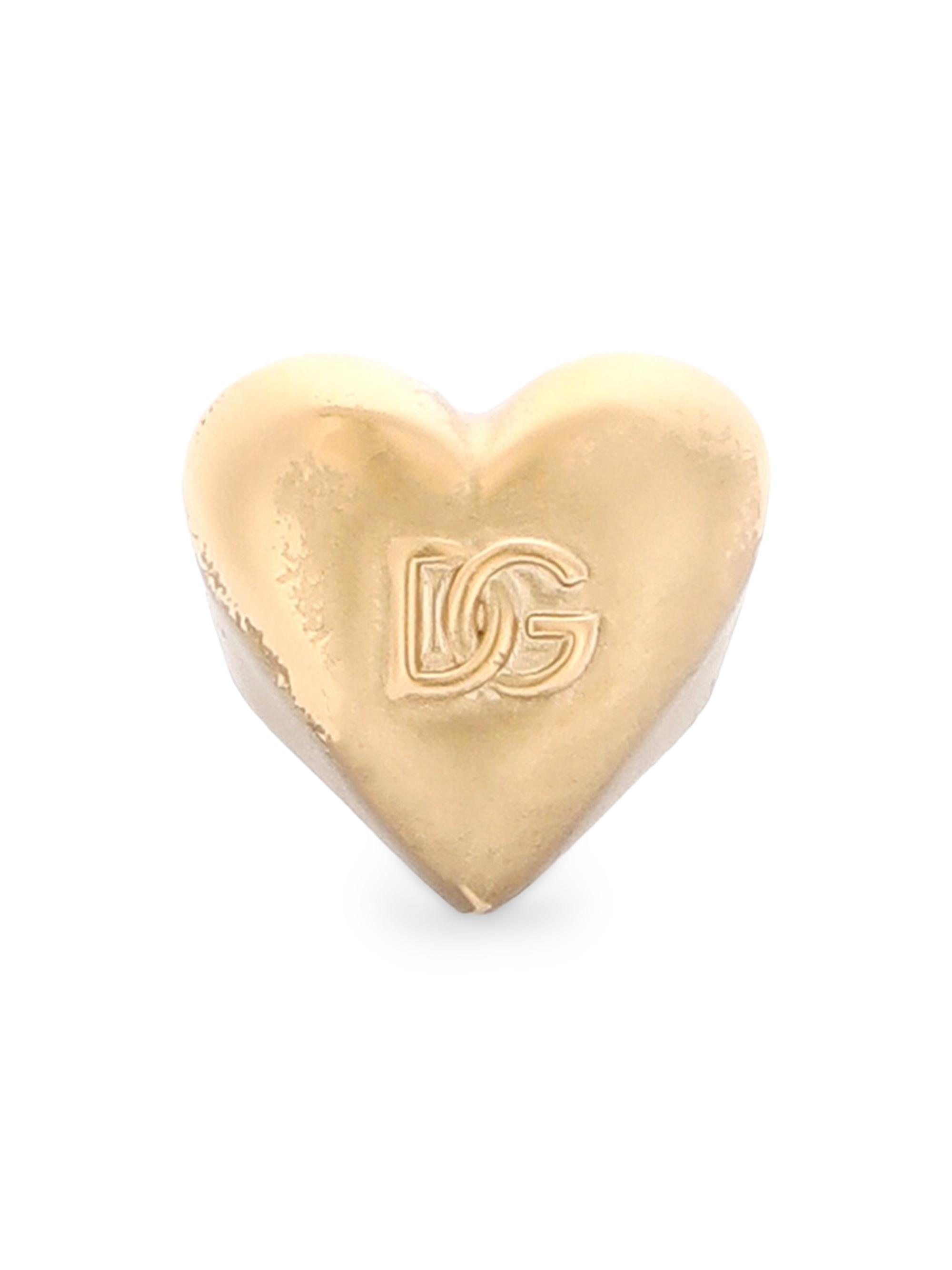 Dolce & Gabbana Women's Goldtone Monogram Heart Ring - Gold