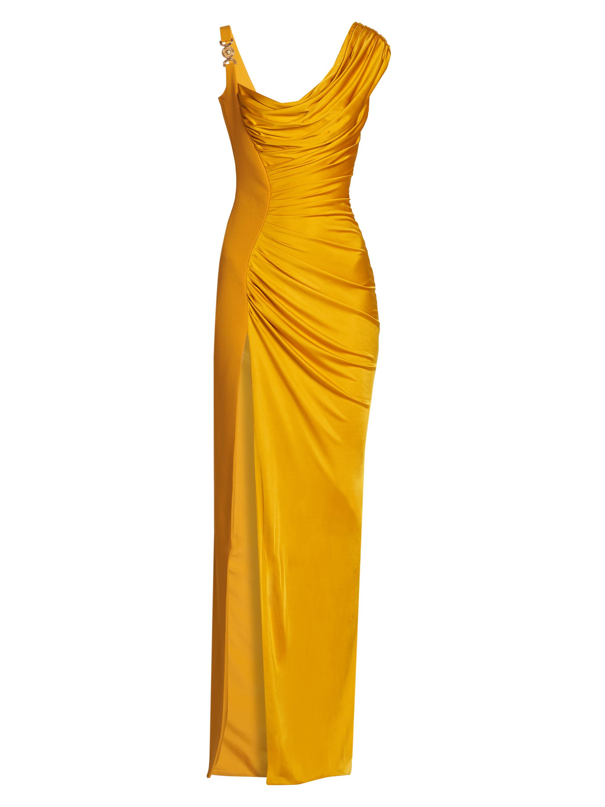 ugly dress Anderson Maxi Dress ~ Pale Yellow Luxe Satin – Show Me Your Mumu