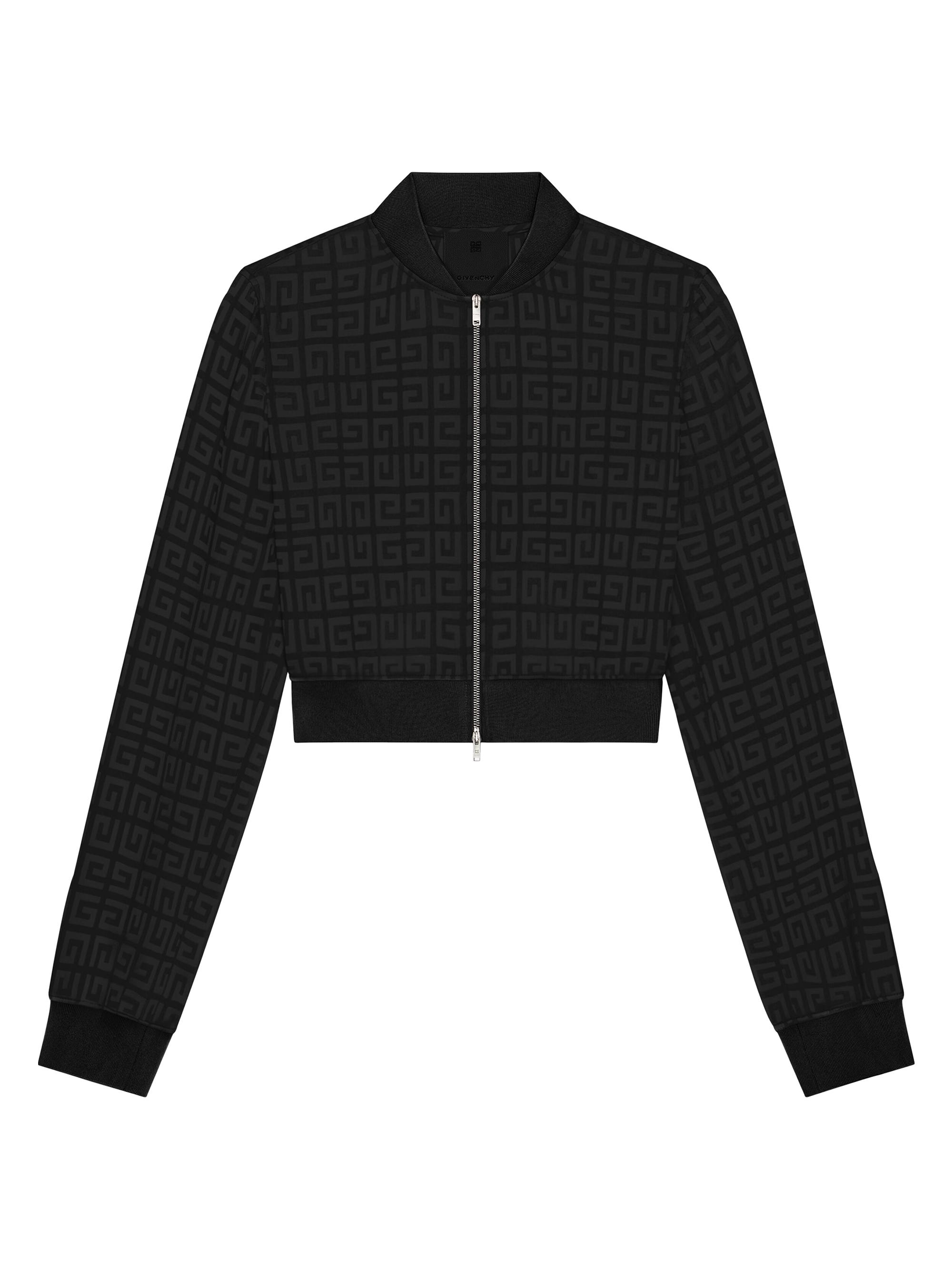 Givenchy Women's Bomber in 4G Jacquard - Black
