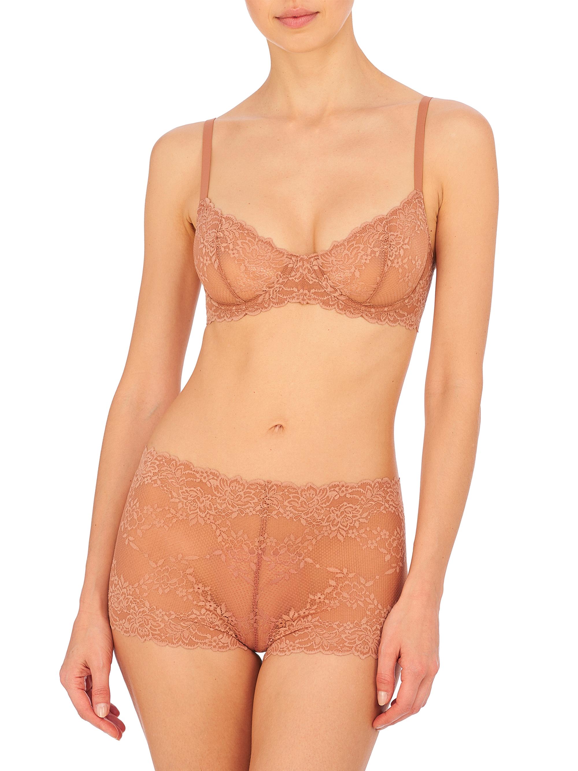 Natori Women's Heavenly Lace Convertible Balconette Bra - Glow | Thumbnail 7