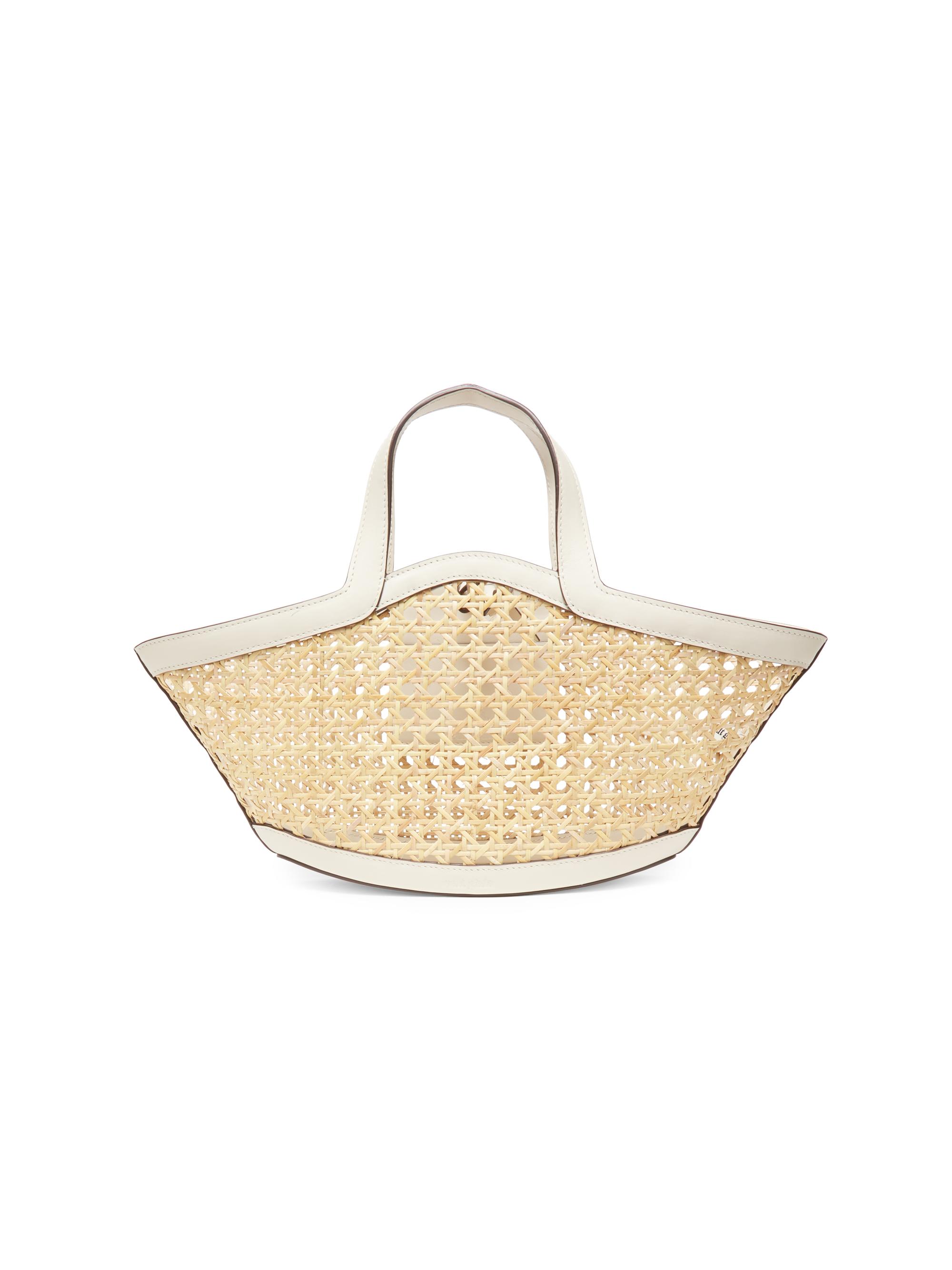 Cult Gaia Women's Mini Yara Rattan Tote Bag - Natural