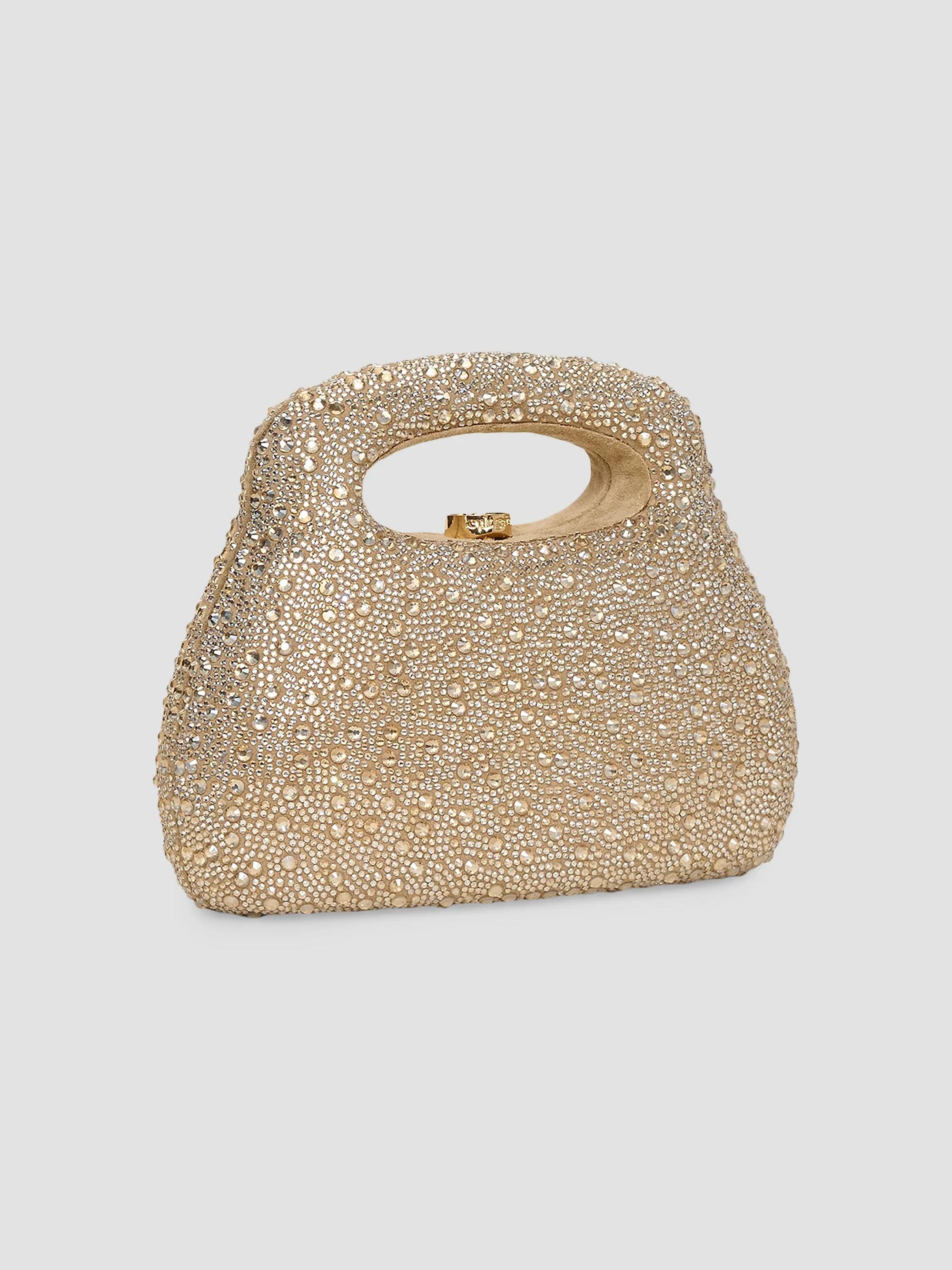 Cult Gaia Mimi Embellished Leather Top Handle Bag | Saks Fifth Avenue