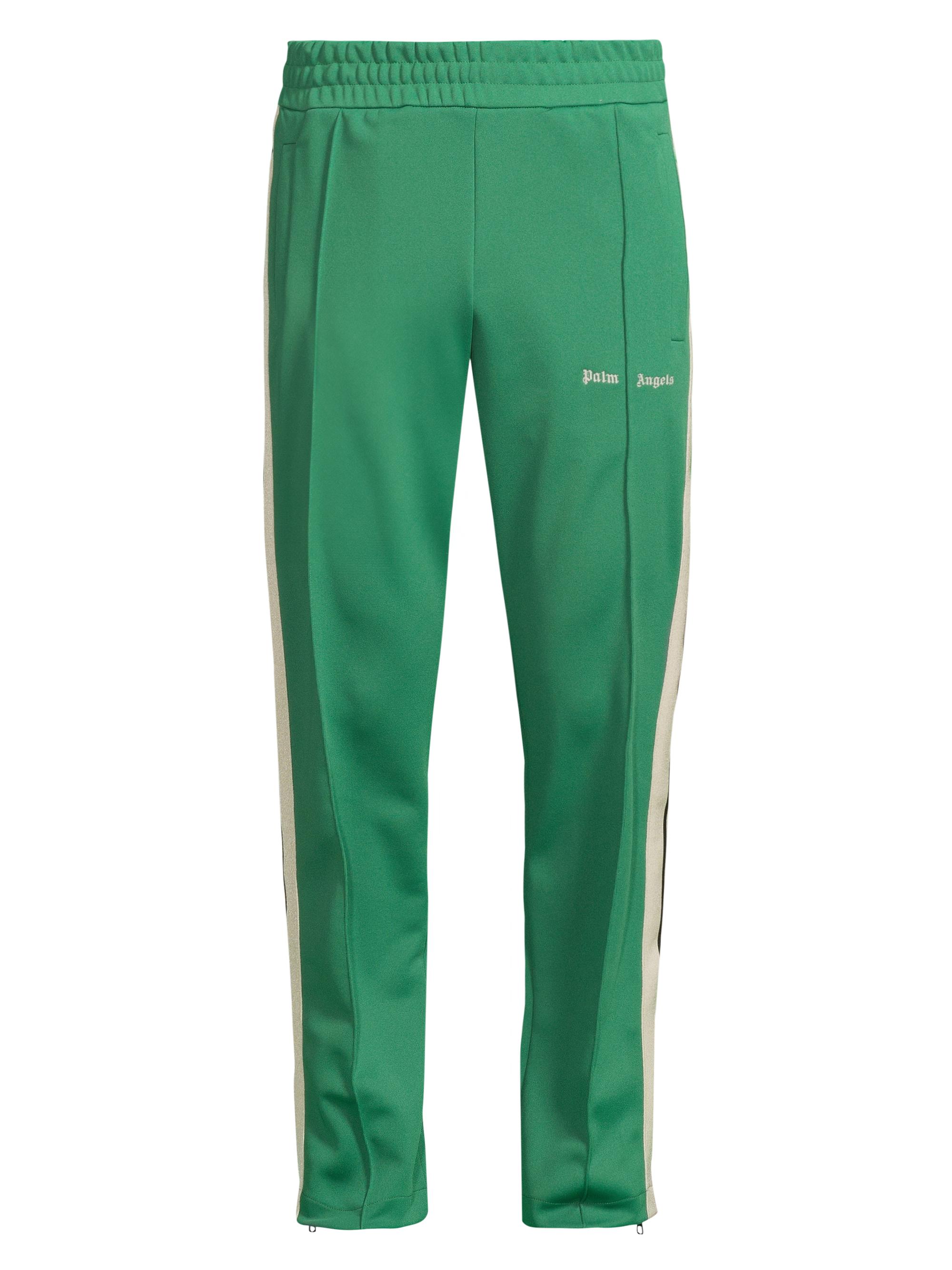 Palm Angels Men's Classic Logo Track Pants - Forest Green