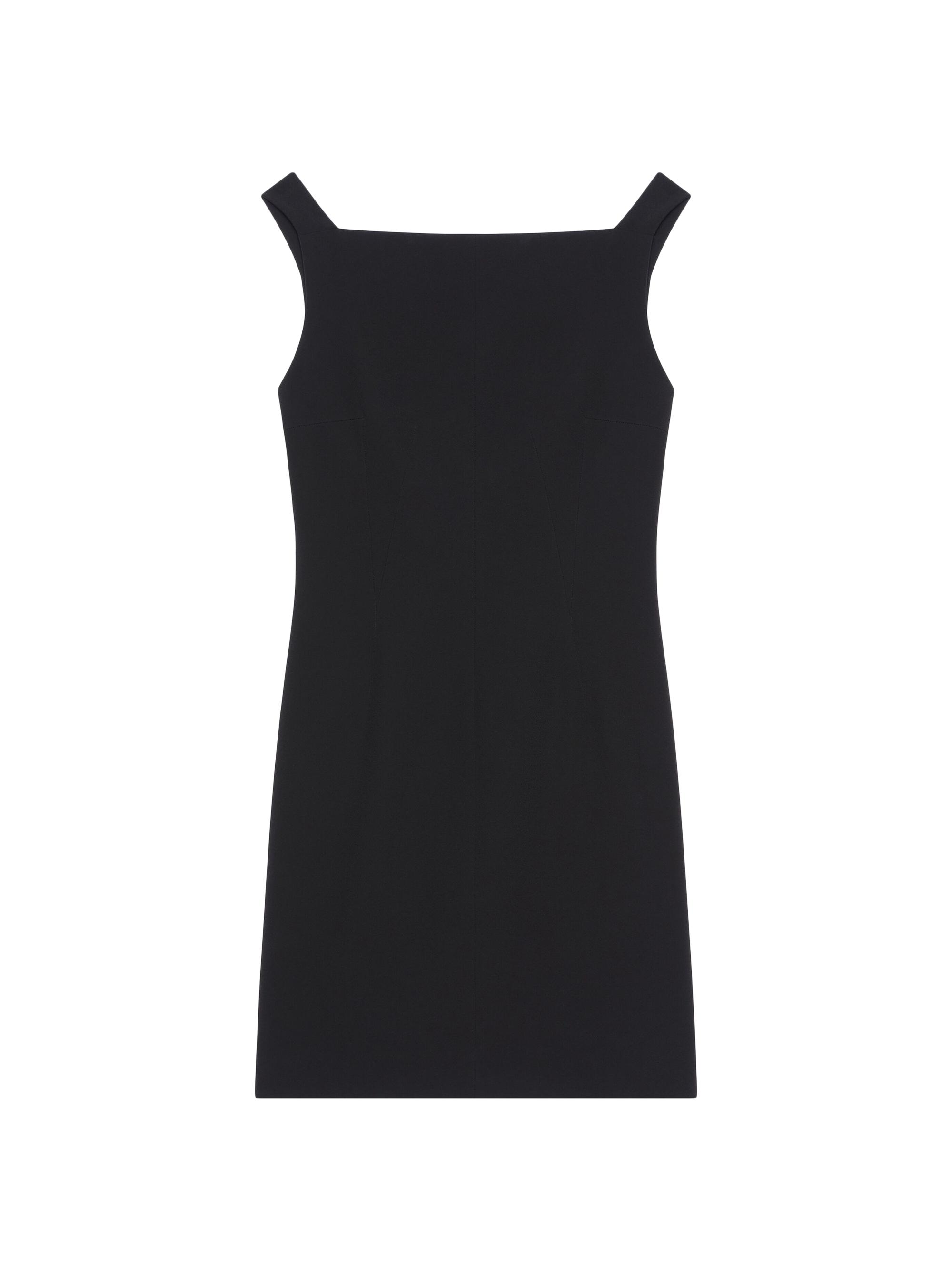 Givenchy Women's Dress in Crepe and Satin - Black