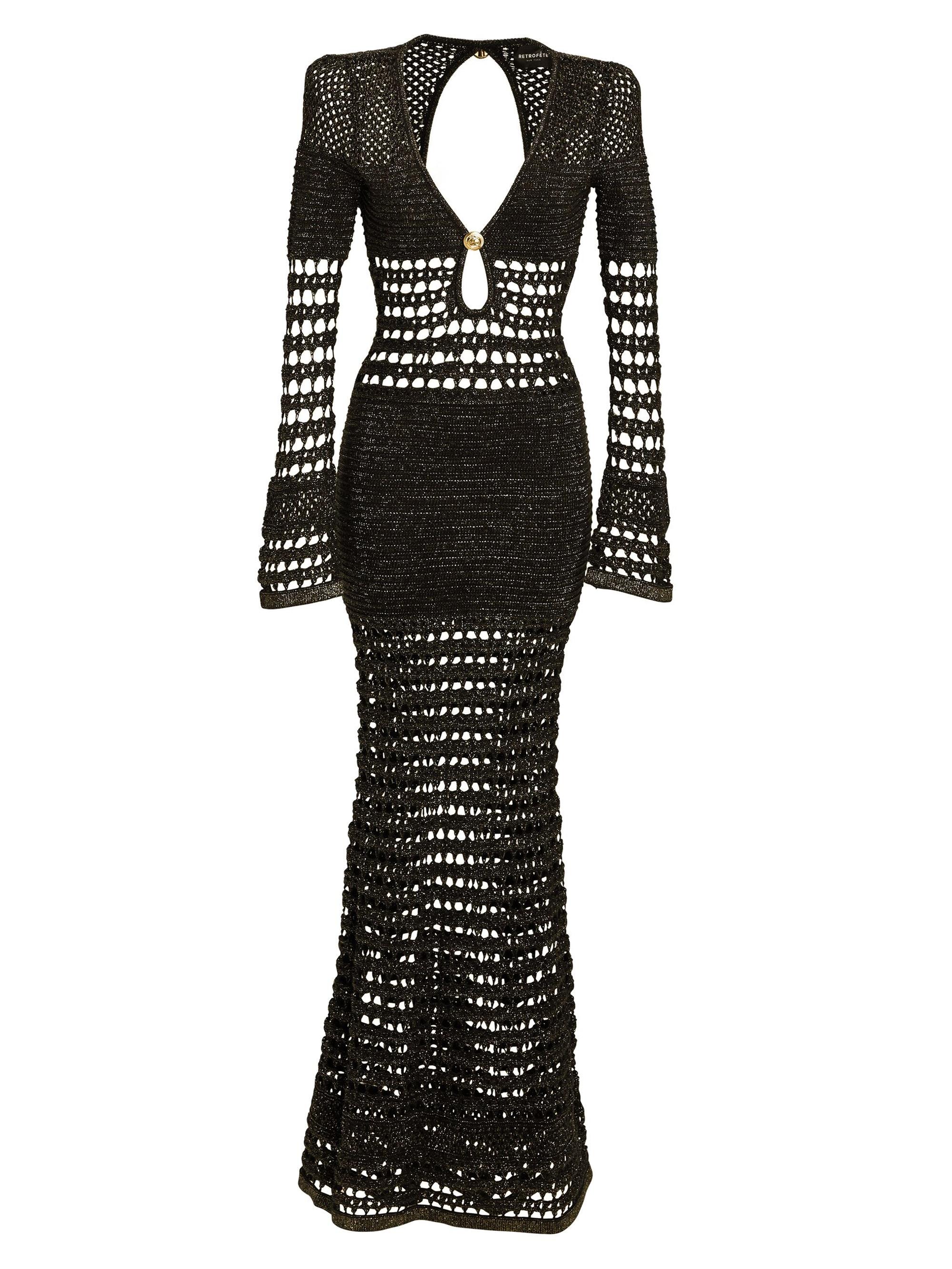 Retrofête Women's Elvana Dress - Black