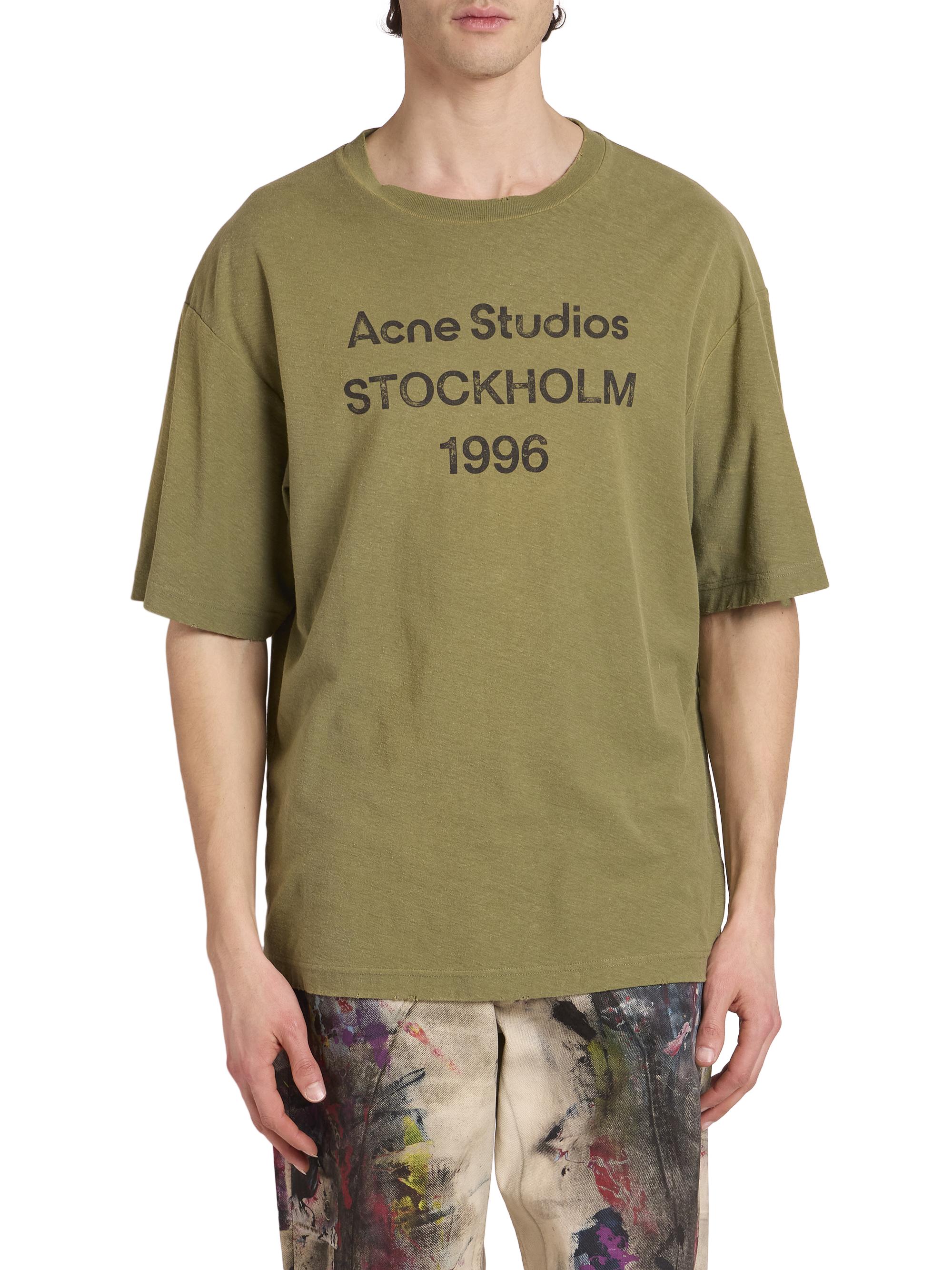 Acne Studios Exford U 1996 Logo T-Shirt | Saks Fifth Avenue