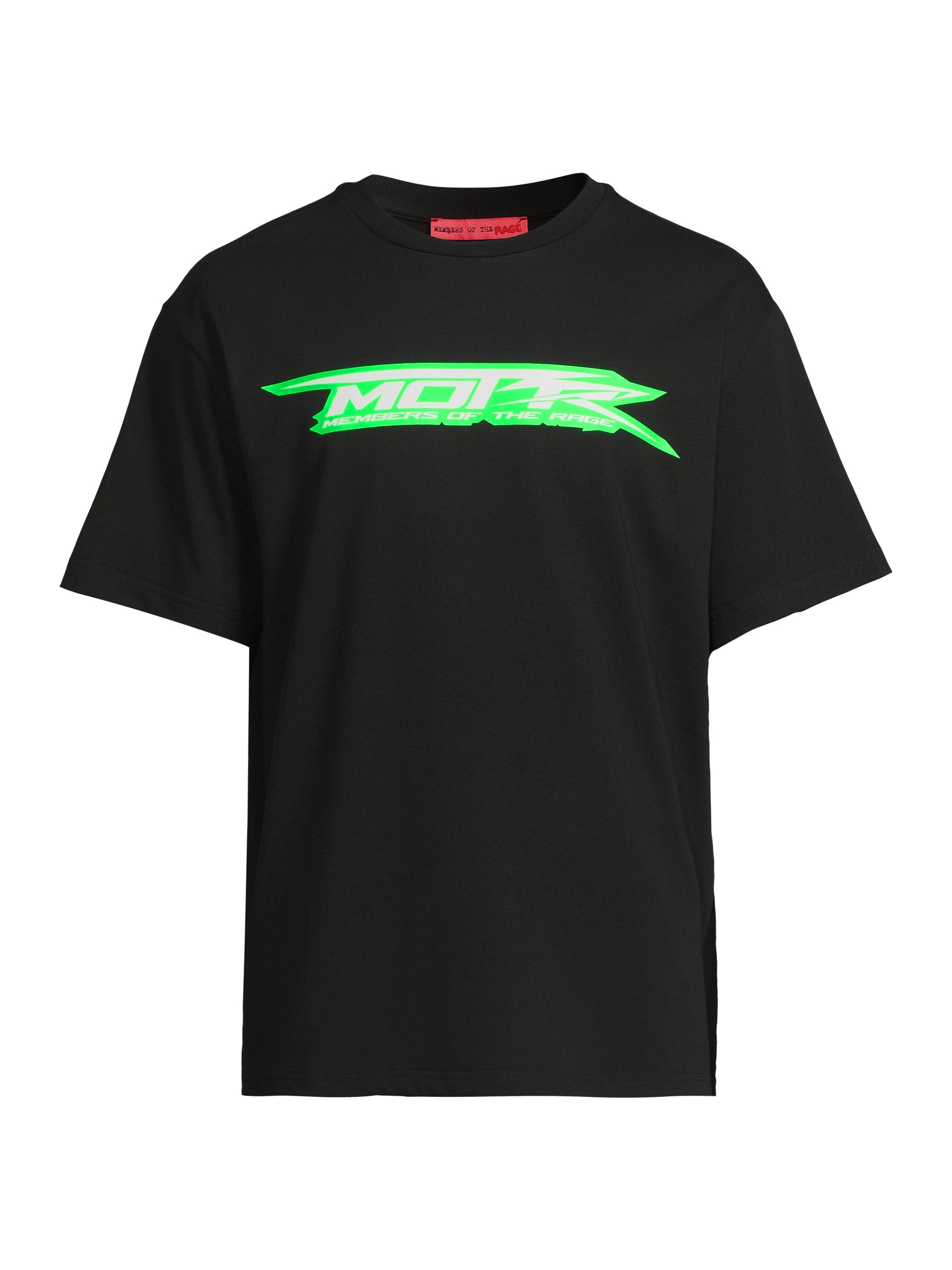 Members of the Rage Men's K-Motr Cotton T-Shirt - Black