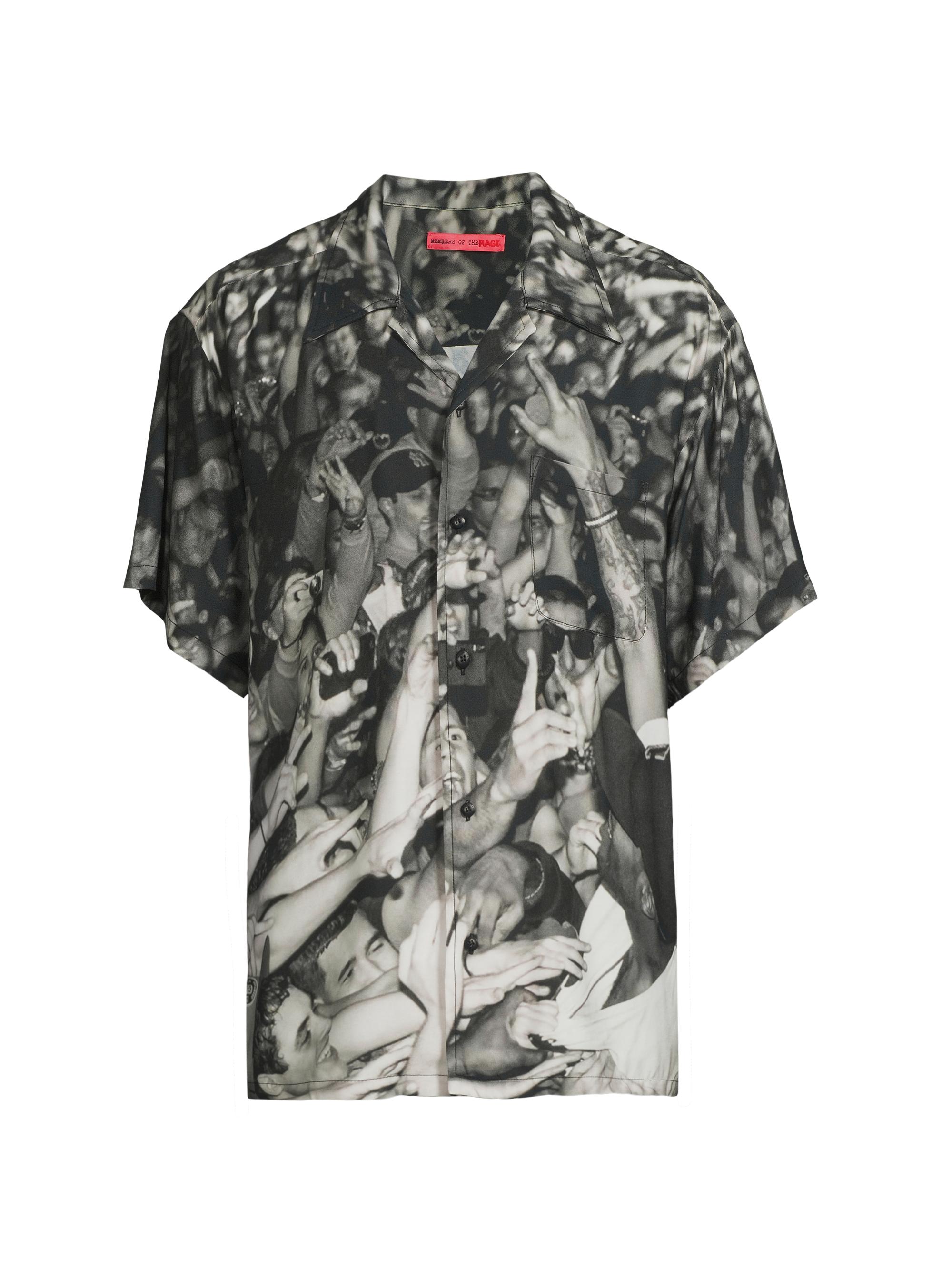 Members of the Rage Men's Ragetastic Hawaiian Shirt - Concert Print