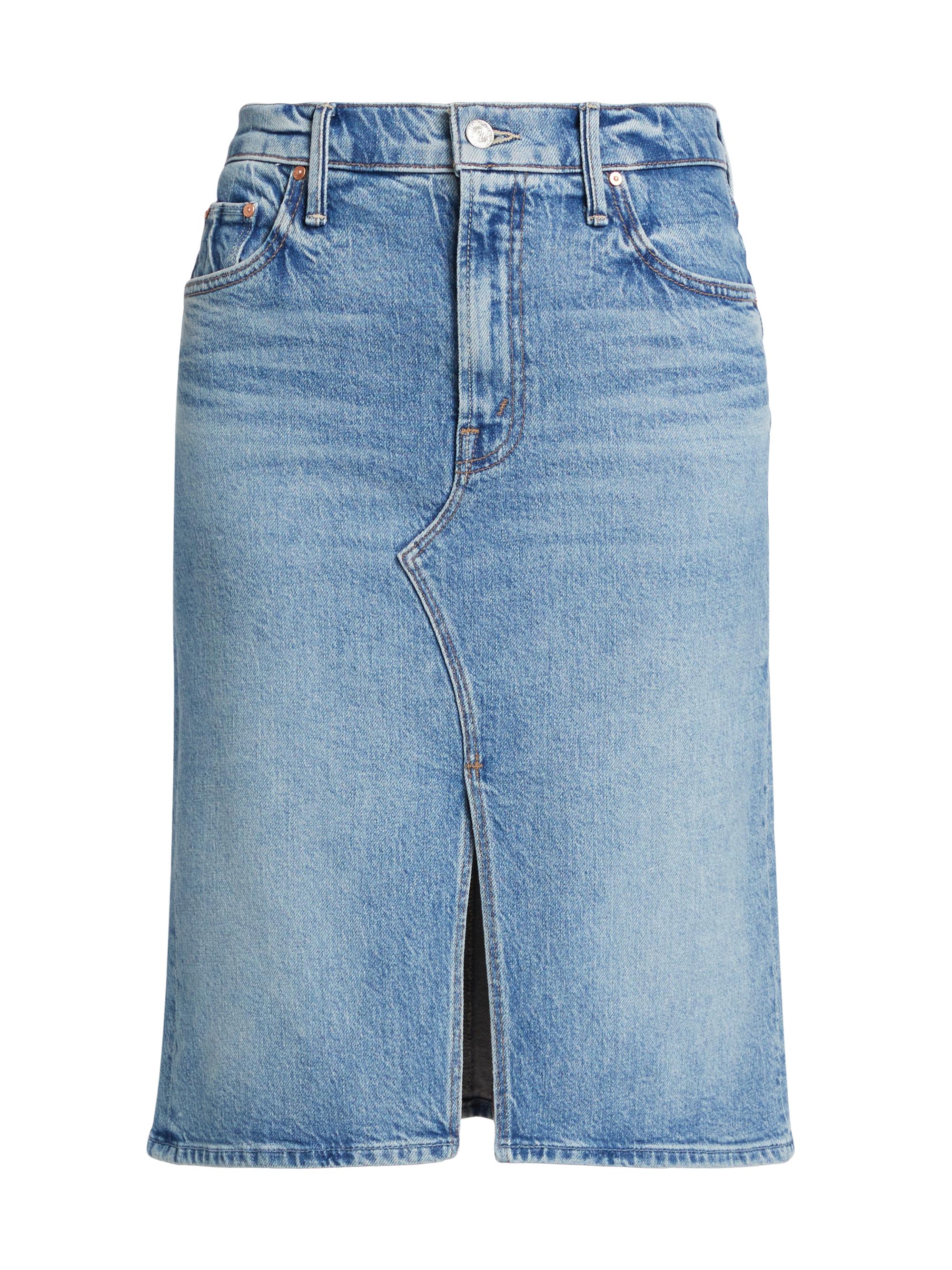 Mother Women's The Ditcher Denim Skirt - Never Let Go