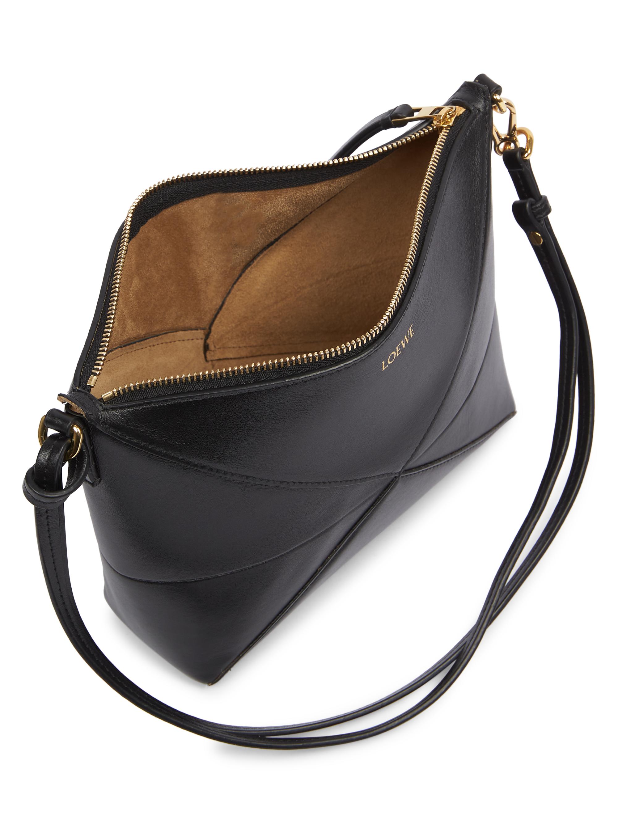 LOEWE Puzzle Fold Leather Shoulder Bag | Saks Fifth Avenue