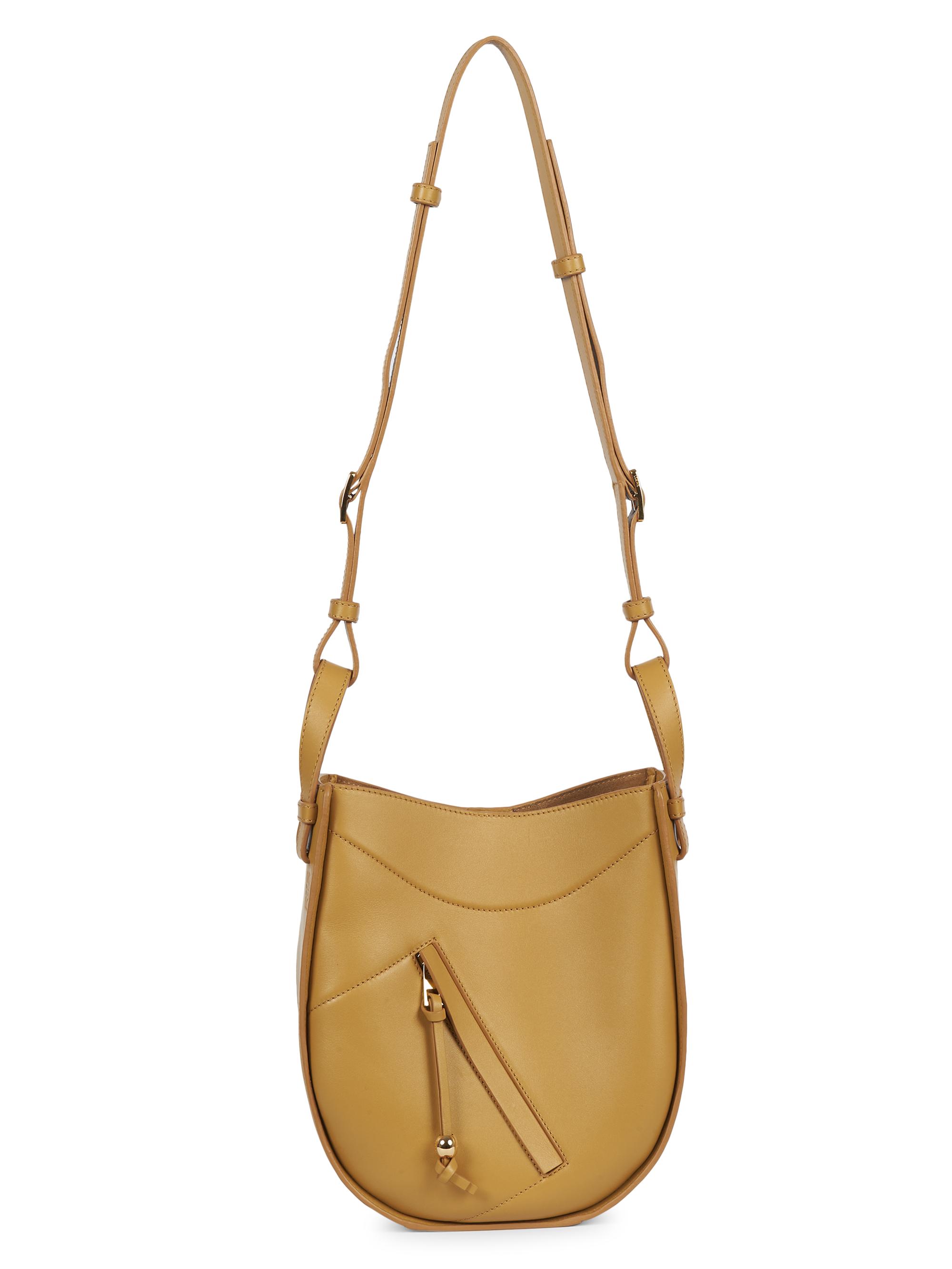 LOEWE Women's Hammock Slice Leather Hobo Bag - Sahara
