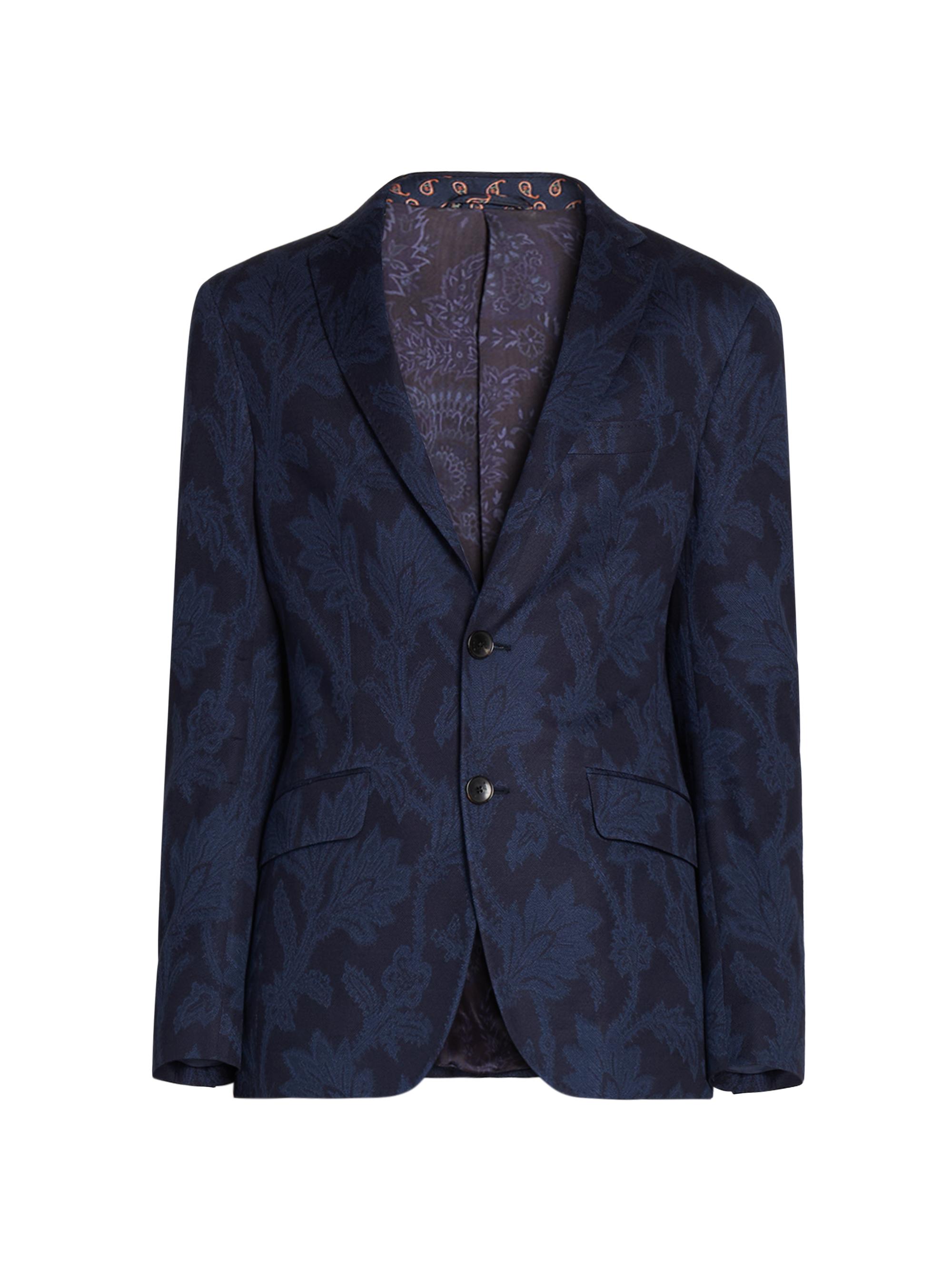 Etro Men's Roma Cotton-Silk Jacket - Blue