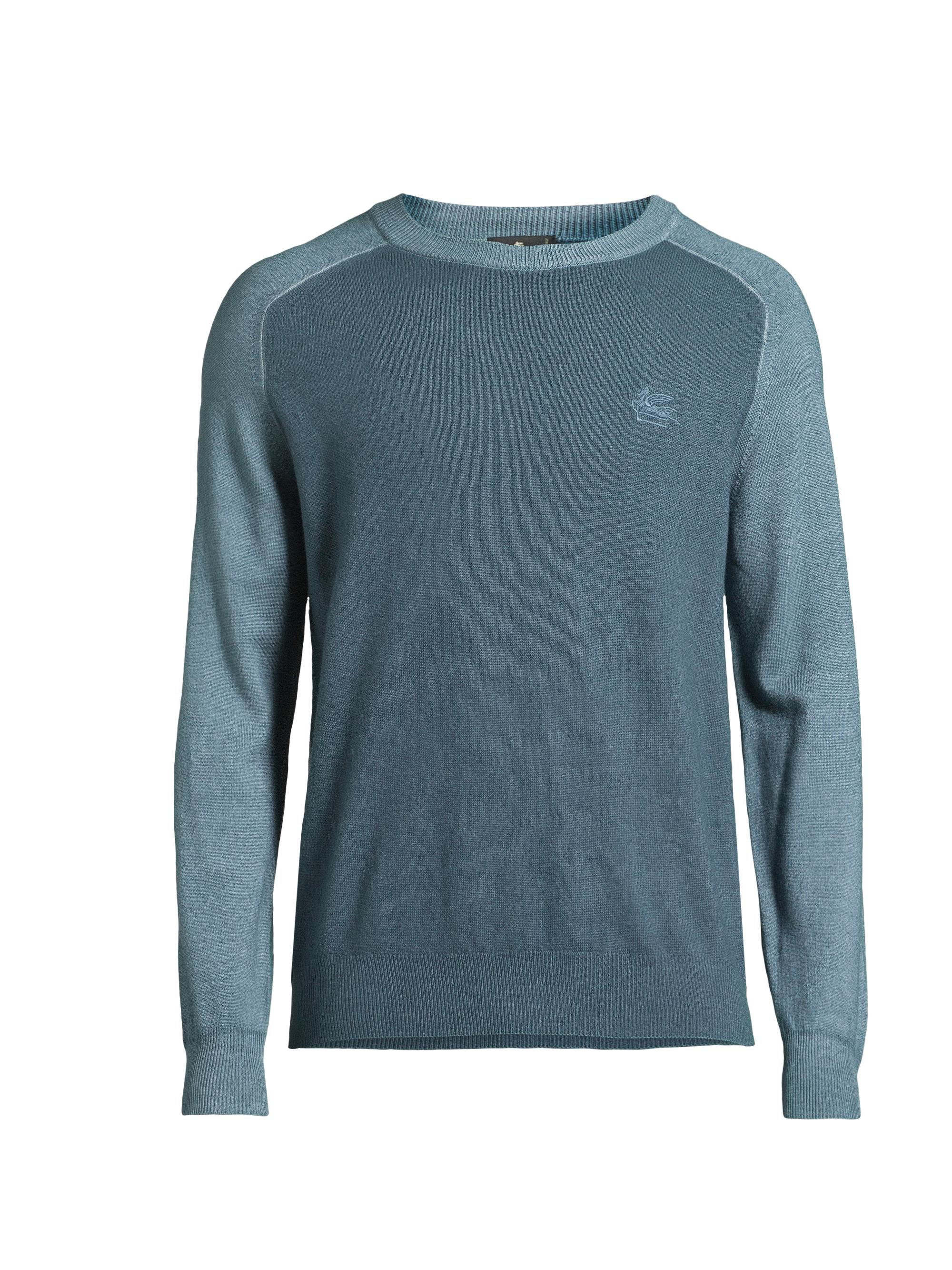 Etro Men's Raglan Crewneck Sweatshirt - Green