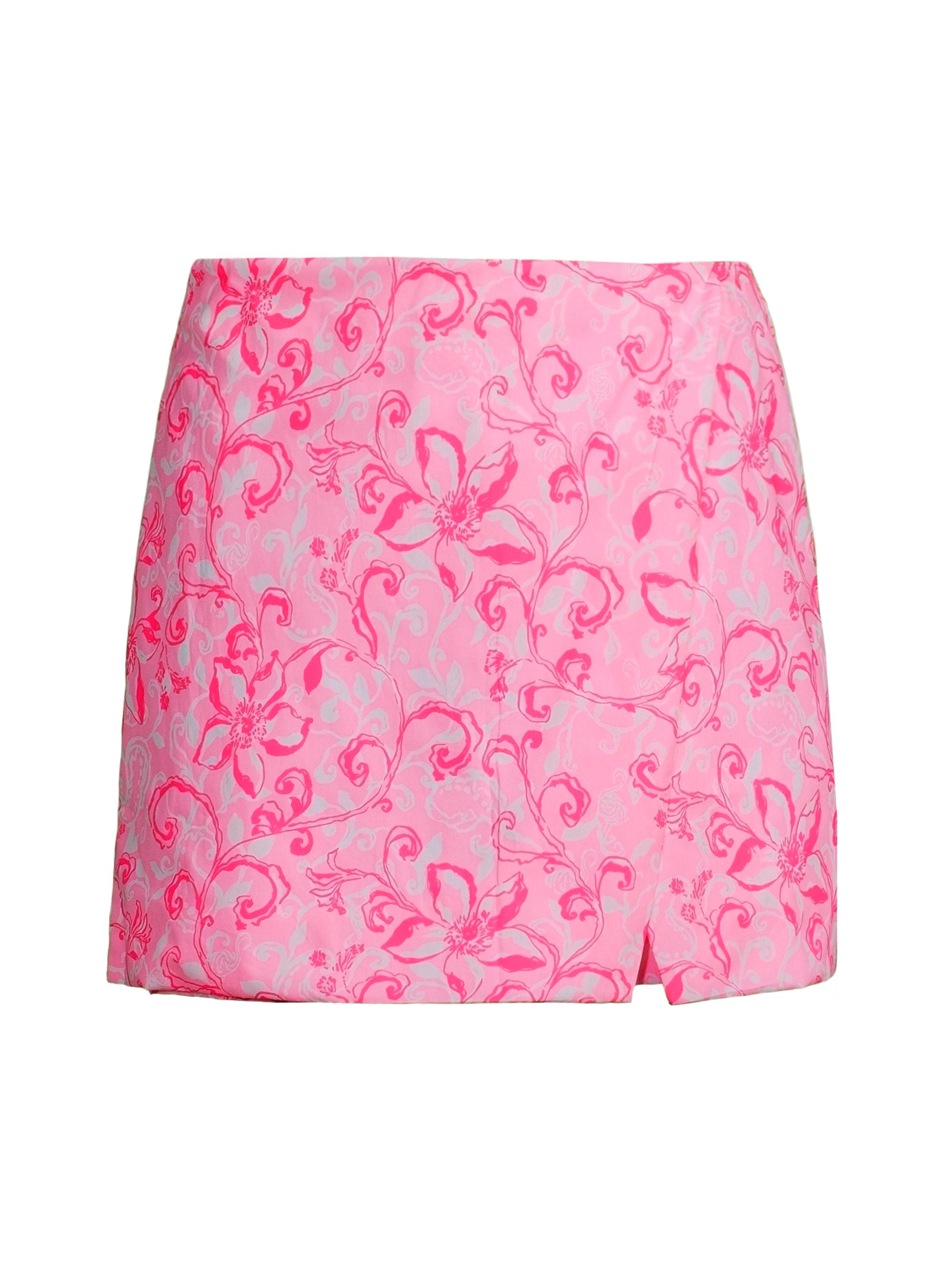 Lilly Pulitzer Women's Alicent Floral Cotton Skort - Conch Shell Pink