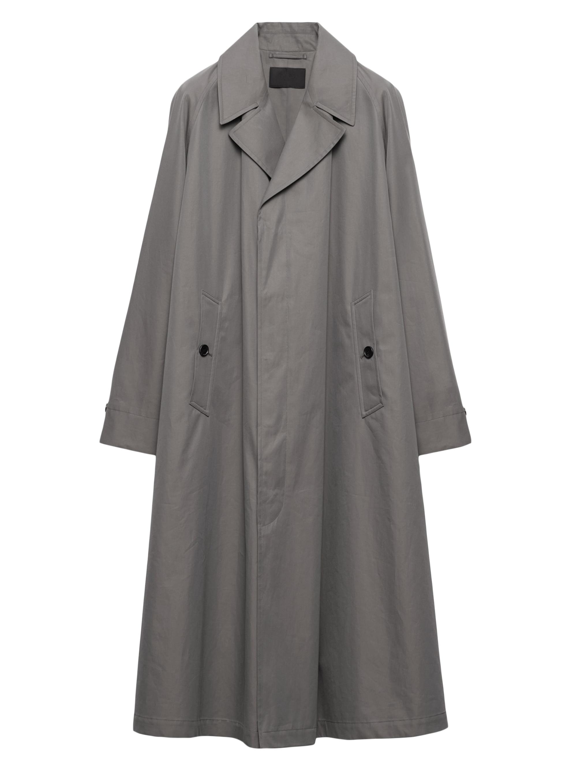 Prada Men's Cotton Coat - Grey