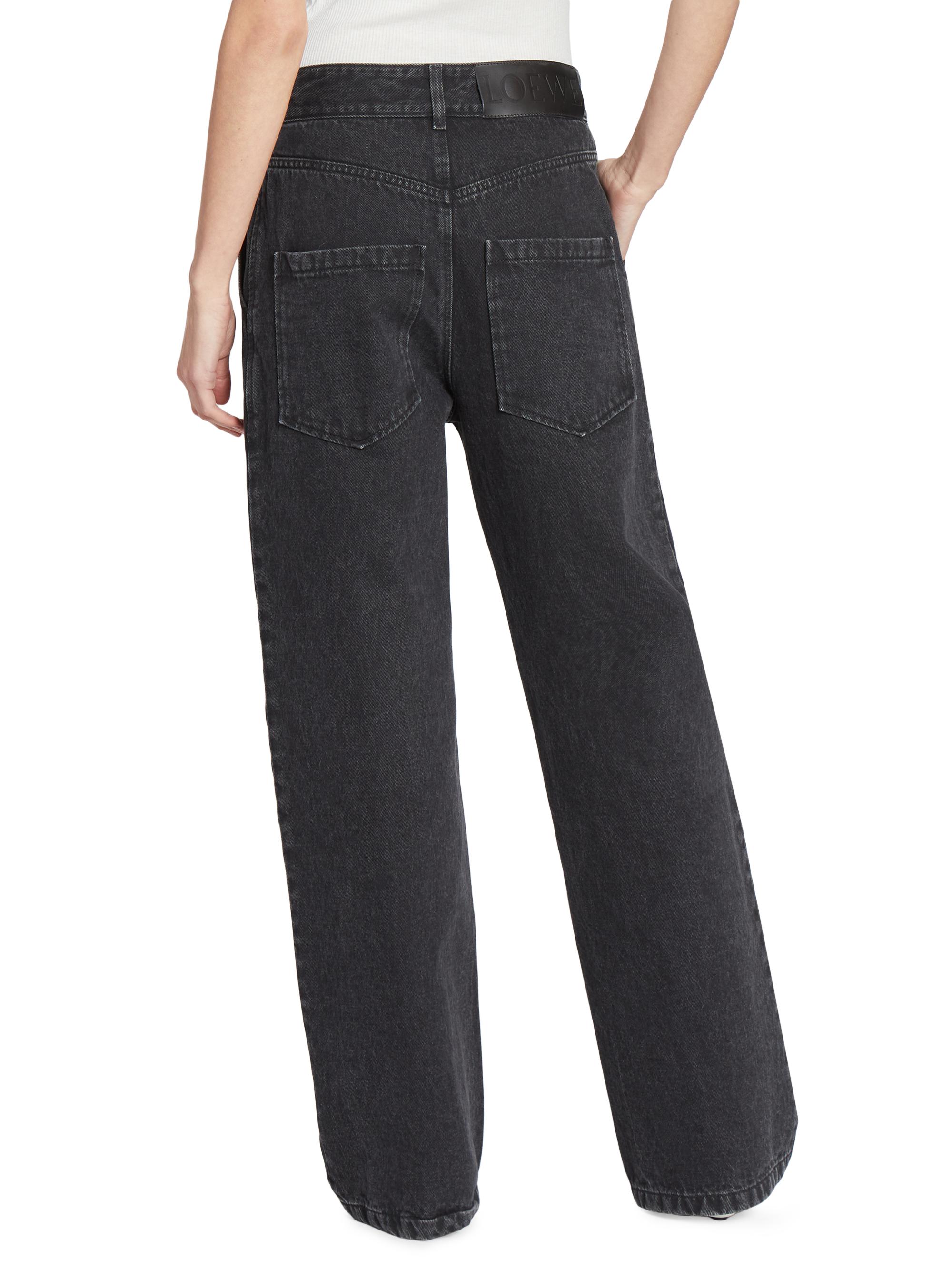 確実正規品】LOEWE ANAGRAM JEANS AF / BLK