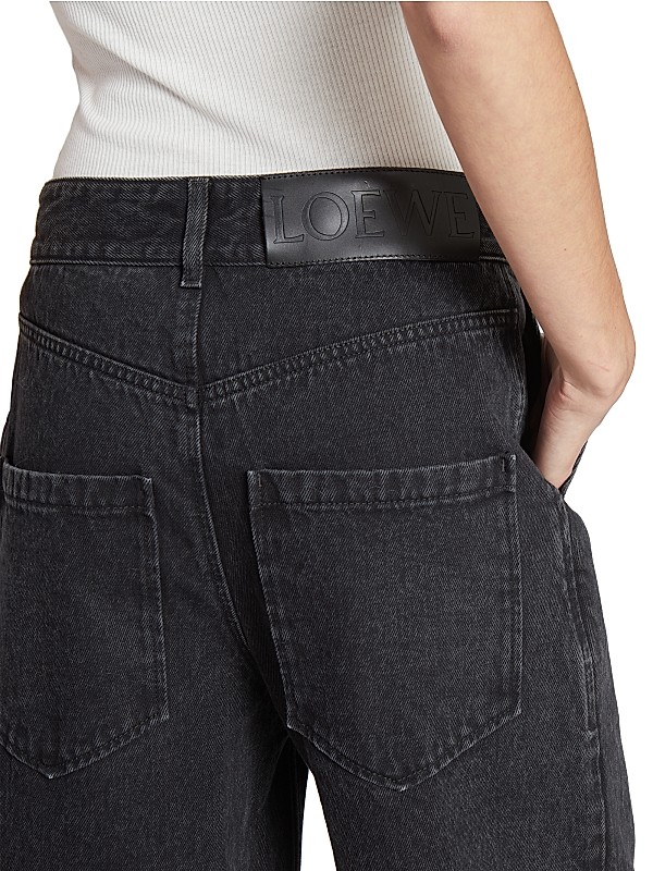 Shop LOEWE Anagram Baggy Jeans | Saks Fifth Avenue Shop LOEWE Anagram Baggy Jeans | Saks Fifth Avenue