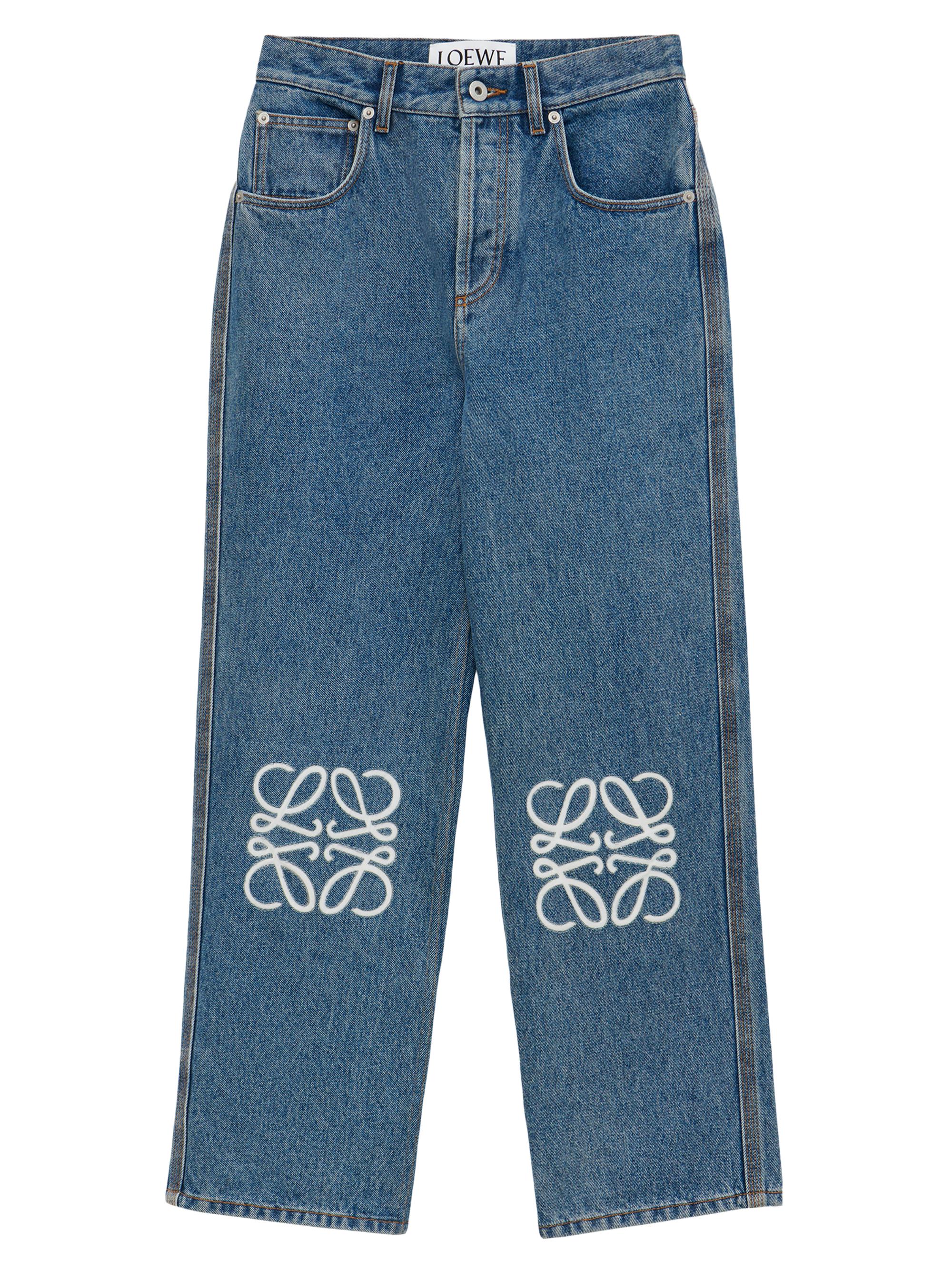 LOEWE Anagram Denim Shorts | Saks Fifth Avenue