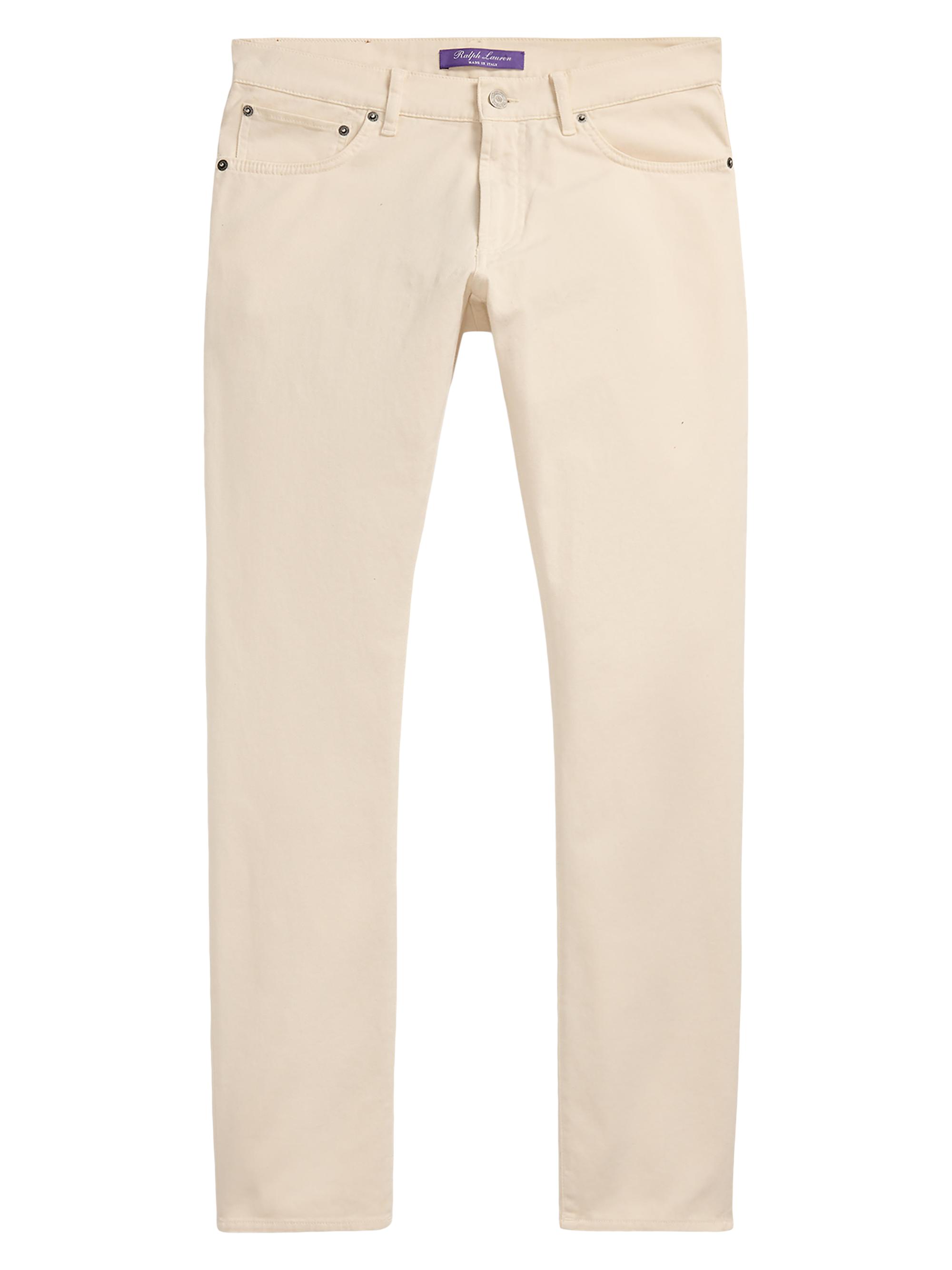 Ralph Lauren Purple Label Slim-Fit Stretch Twill Pants | Saks