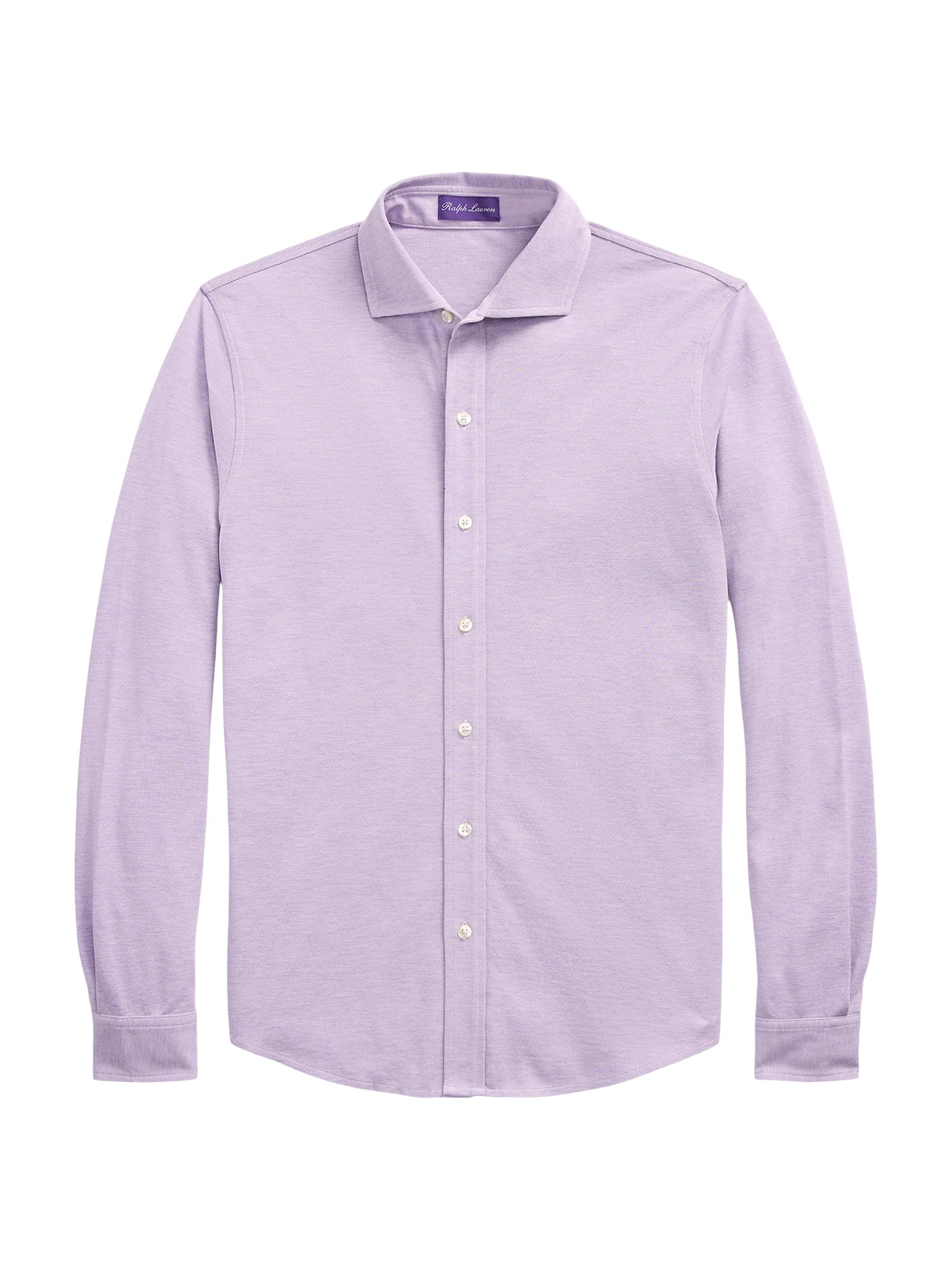 Cotton Button-Front Shirt