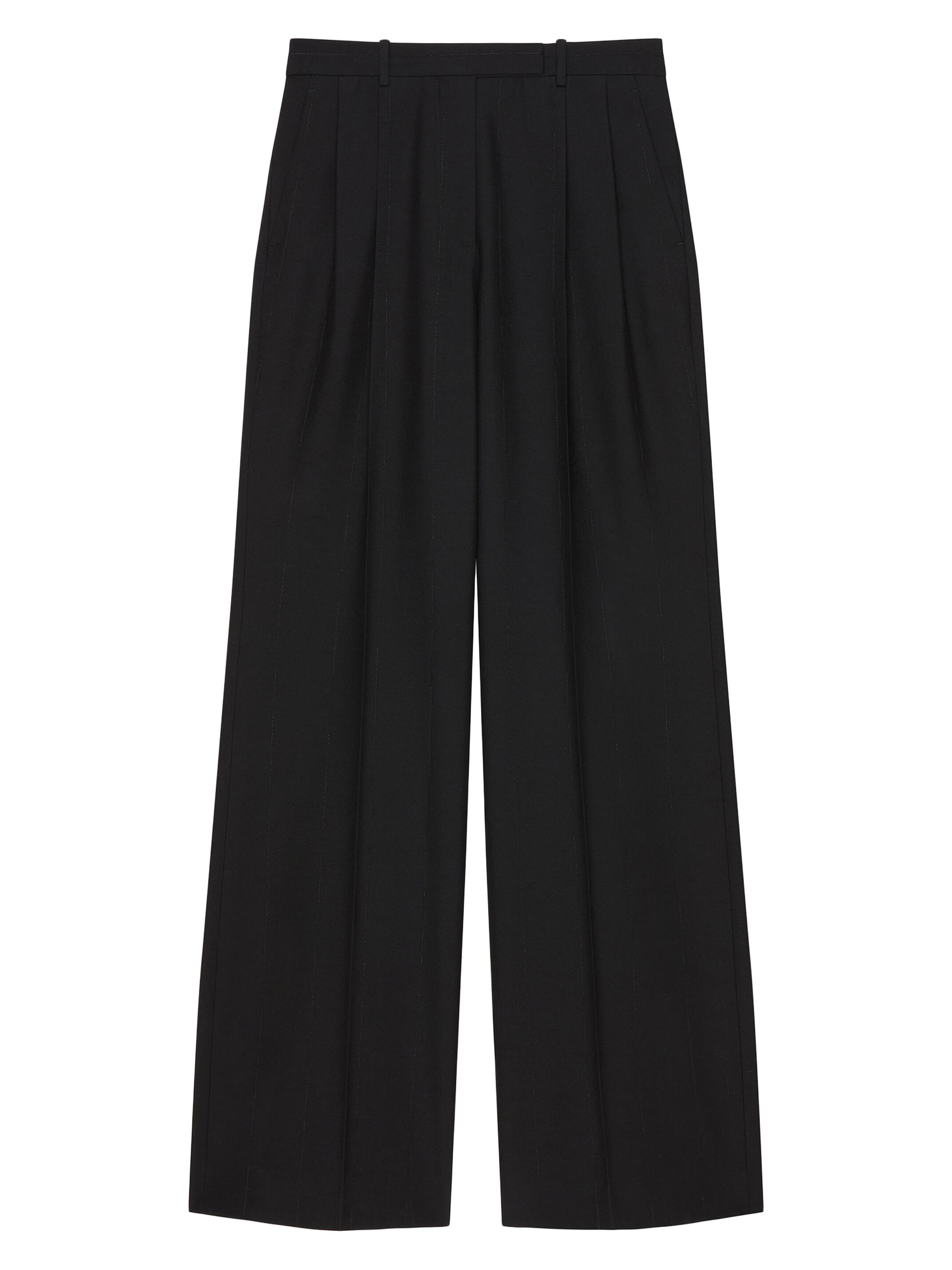 Givenchy Women's Tailored Pants in Wool - Black