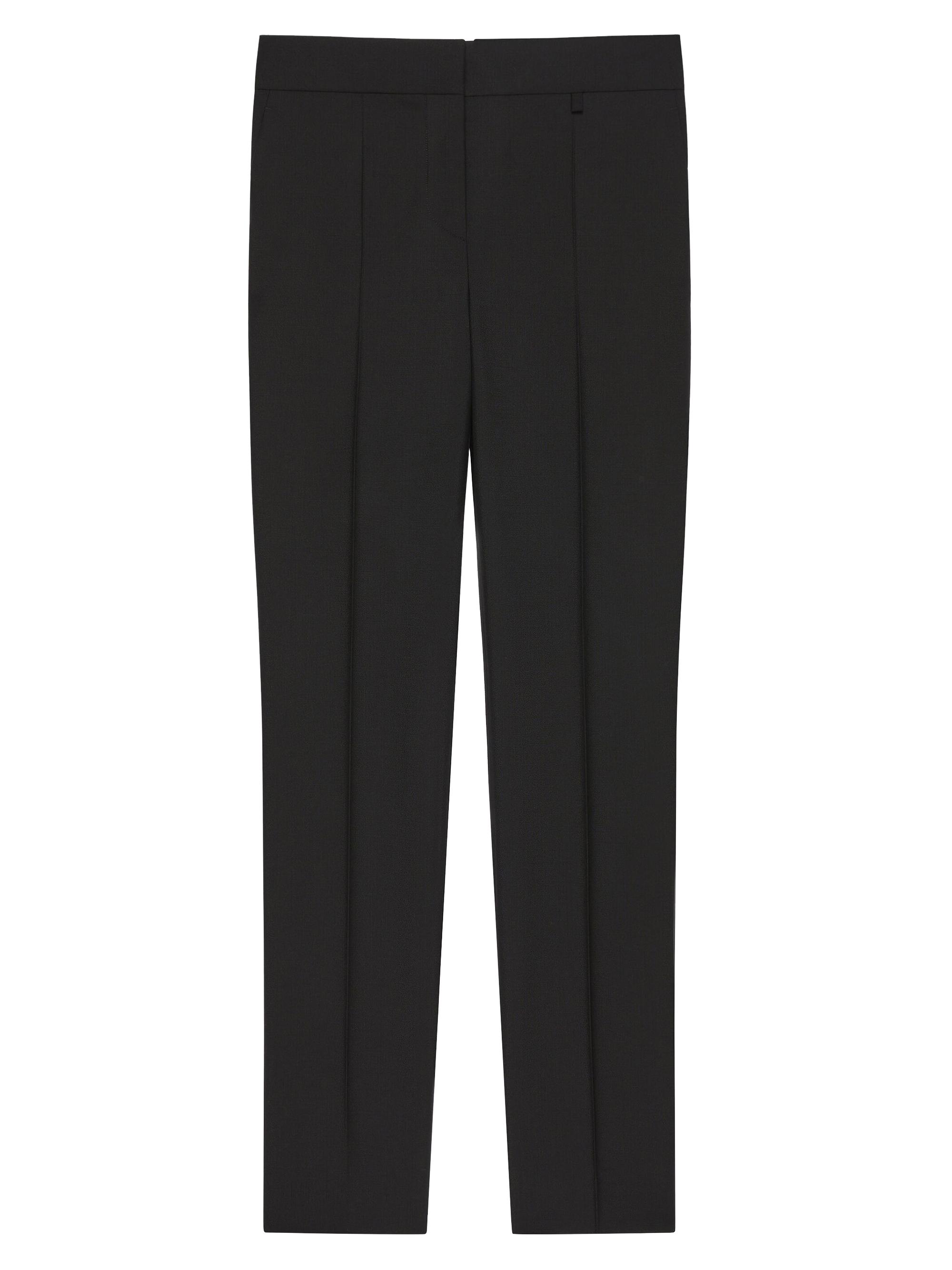 Givenchy Women's Slim Fit Tailored Pants - Black