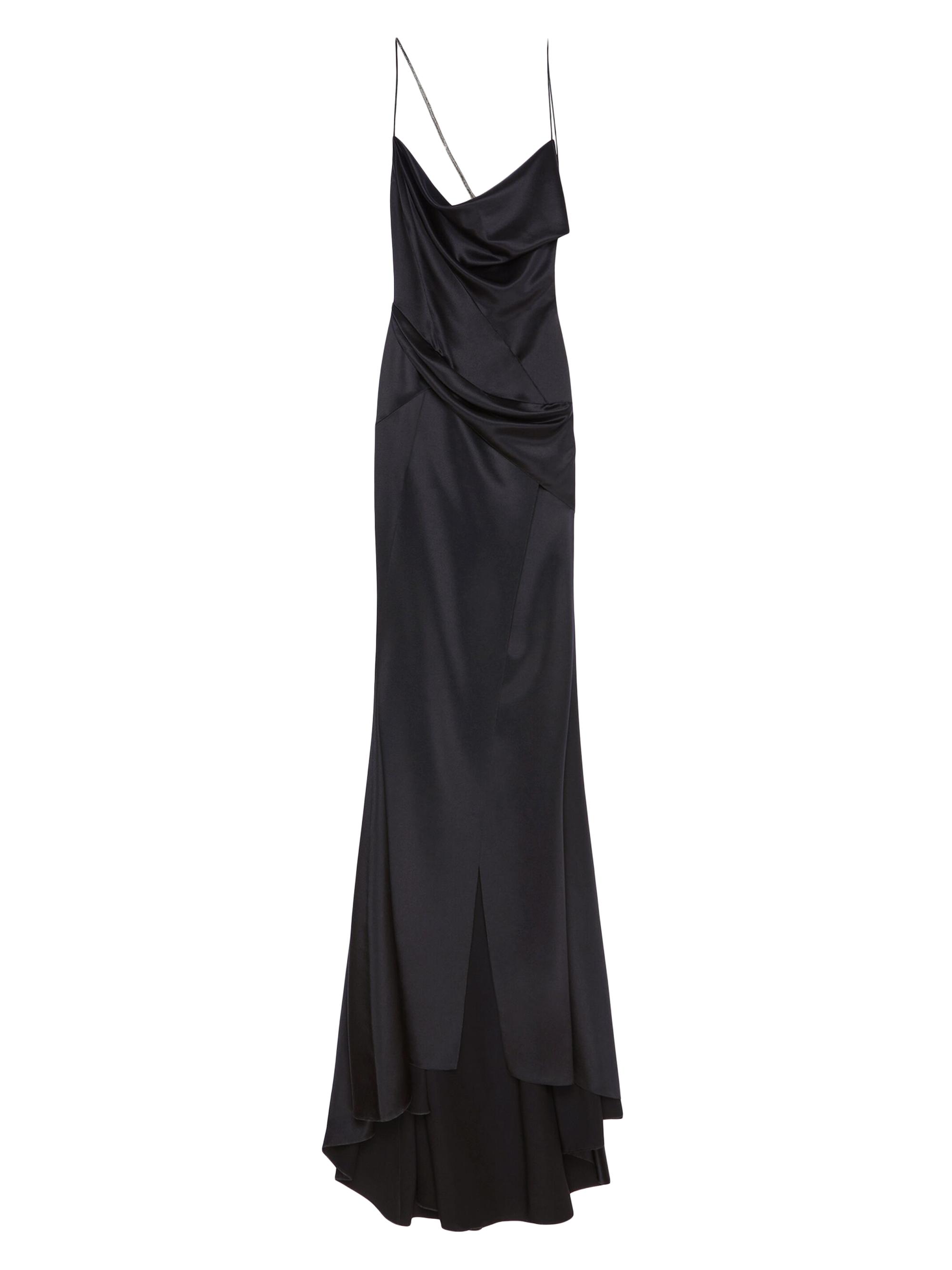 Givenchy Women's Evening Draped Dress - Black