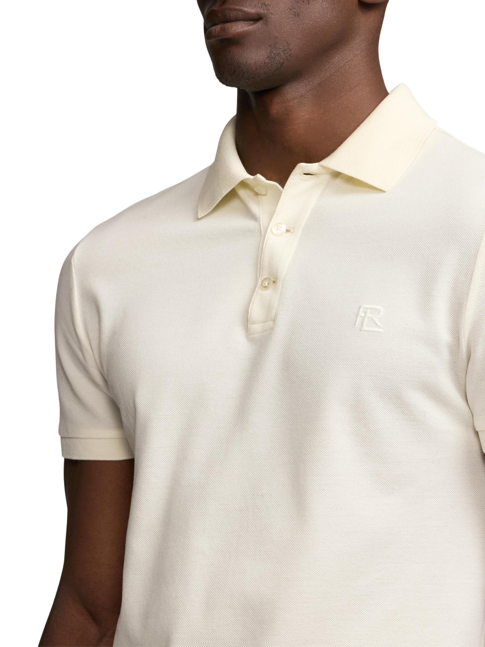 Ralph Lauren Purple Label Men's Cashmere-Blend Polo Shirt - Classic Cream | Thumbnail 6