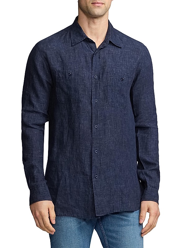 Shop Ralph Lauren Purple Label Langley Linen Sport Shirt Shop Ralph Lauren Purple Label Langley Linen Sport Shirt