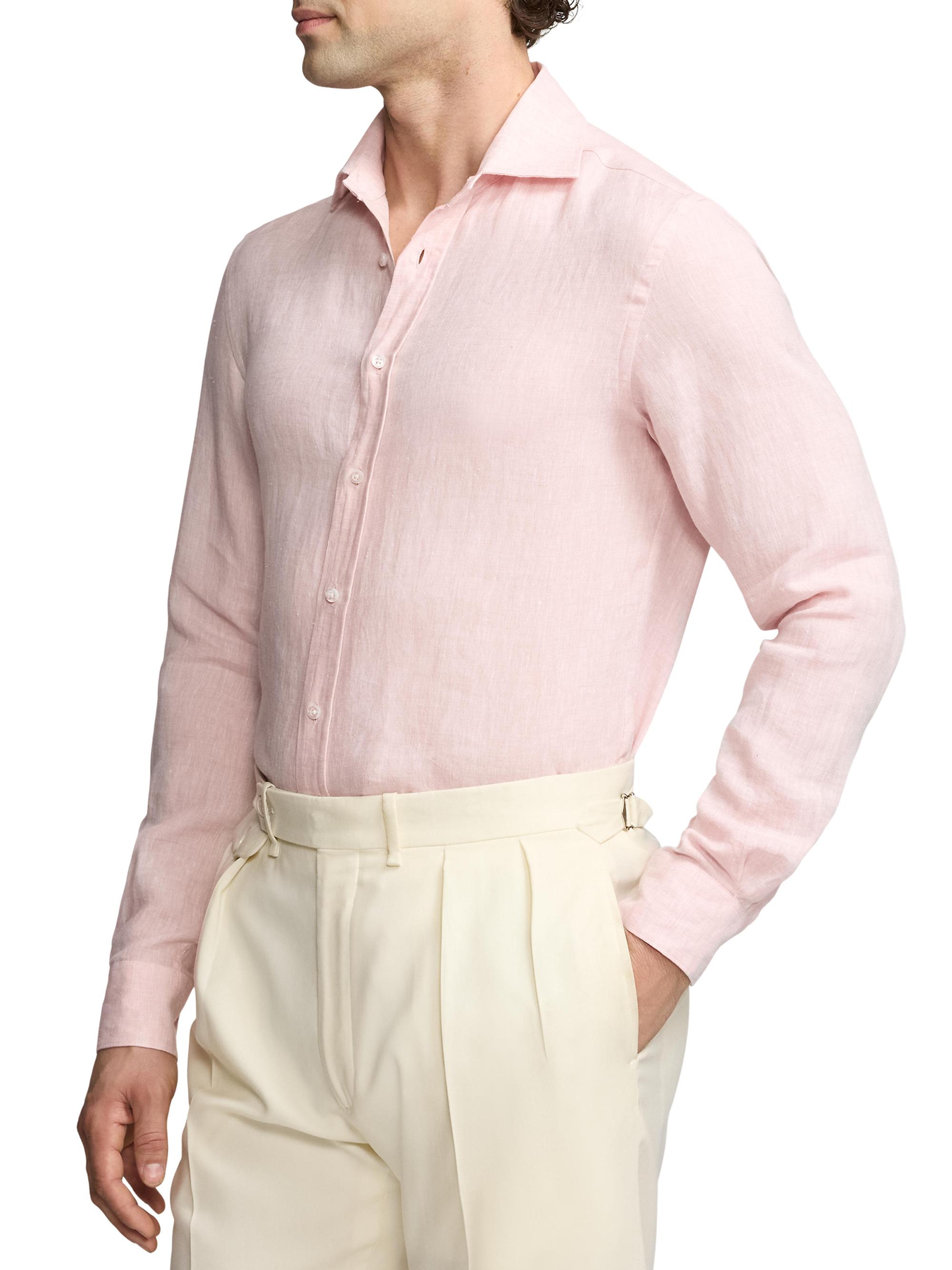 RALPH LAUREN LINEN SPORT SHIRT 64585001 main image 1