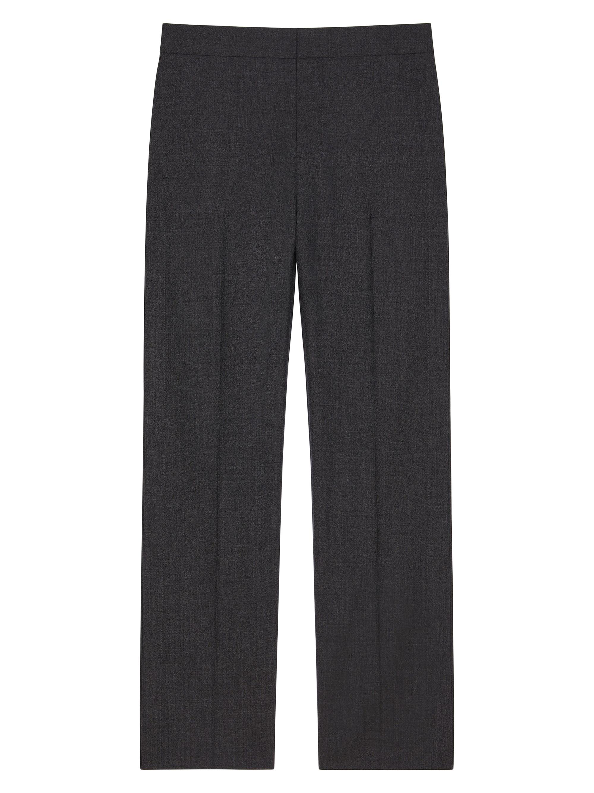 Givenchy Men's Plage Tailored Pants in Wool - Dark Grey