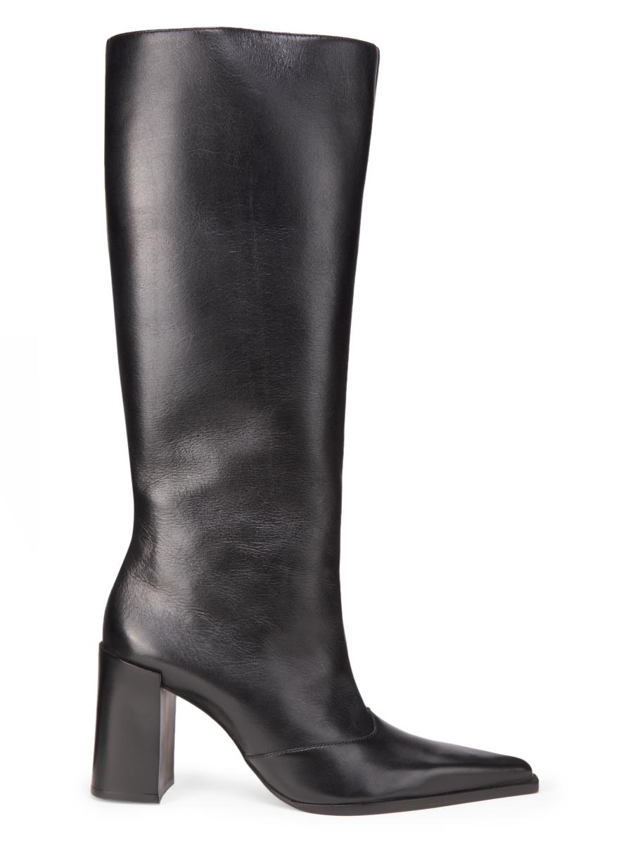 Schutz Raffaela 90MM Leather Knee-High Boots | Saks Fifth Avenue